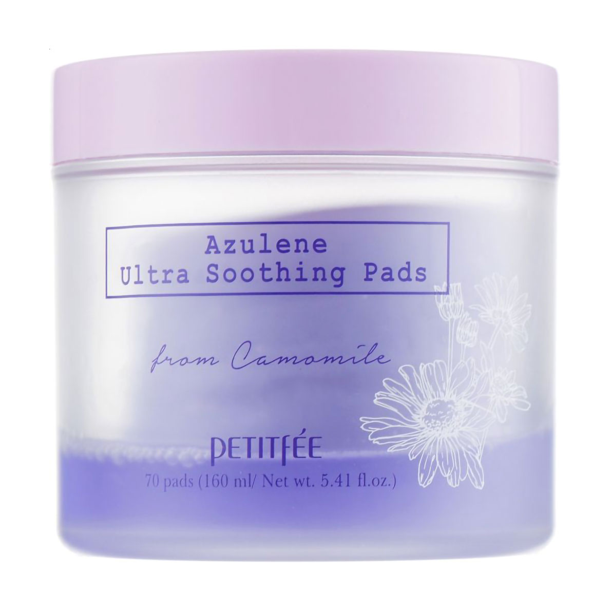 Ультра-зволожувальні подушечки для обличчя Petitfee & Koelf Azulene Ultra Soothing Pads, 70 шт
Ультра-зволожувальні подушечки для обличчя Petitfee & Koelf Azulene Ultra Soothing Pads, 70 шт