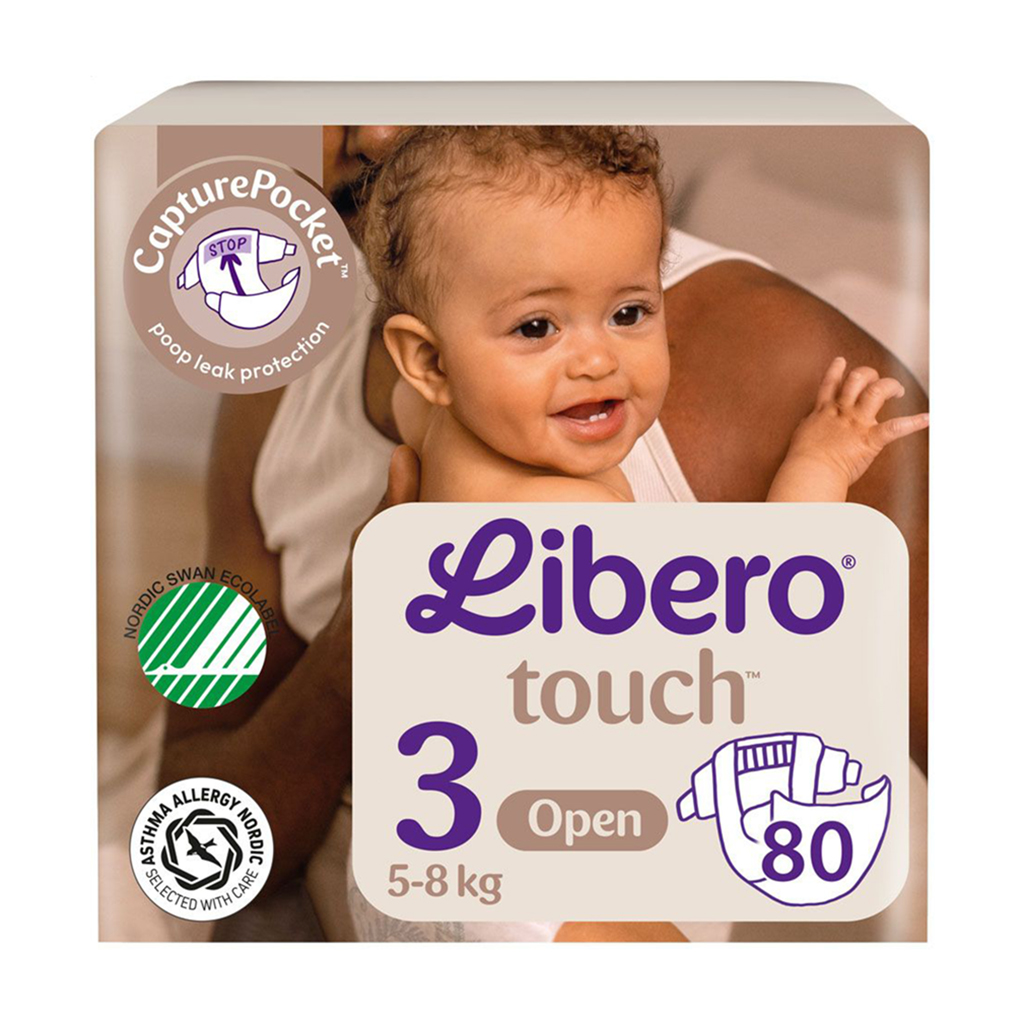 Набір підгузків Libero Touch розмір 3 (5-8 кг), 2*40 шт
Набір підгузків Libero Touch розмір 3 (5-8 кг), 2*40 шт