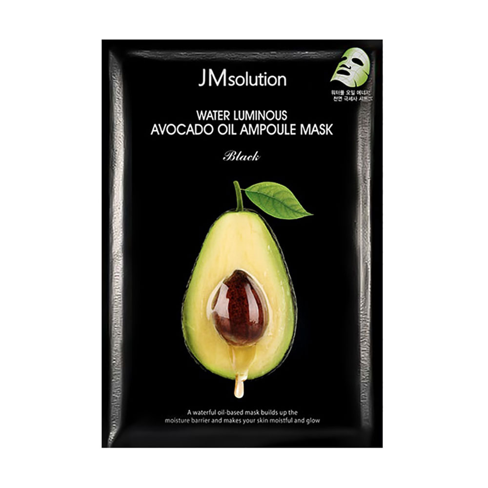 Живильна тканинна маска для обличчя JMsolution Water Luminous Avocado Oil Ampoule Mask Black, 35 мл
Живильна тканинна маска для обличчя JMsolution Water Luminous Avocado Oil Ampoule Mask Black, 35 мл