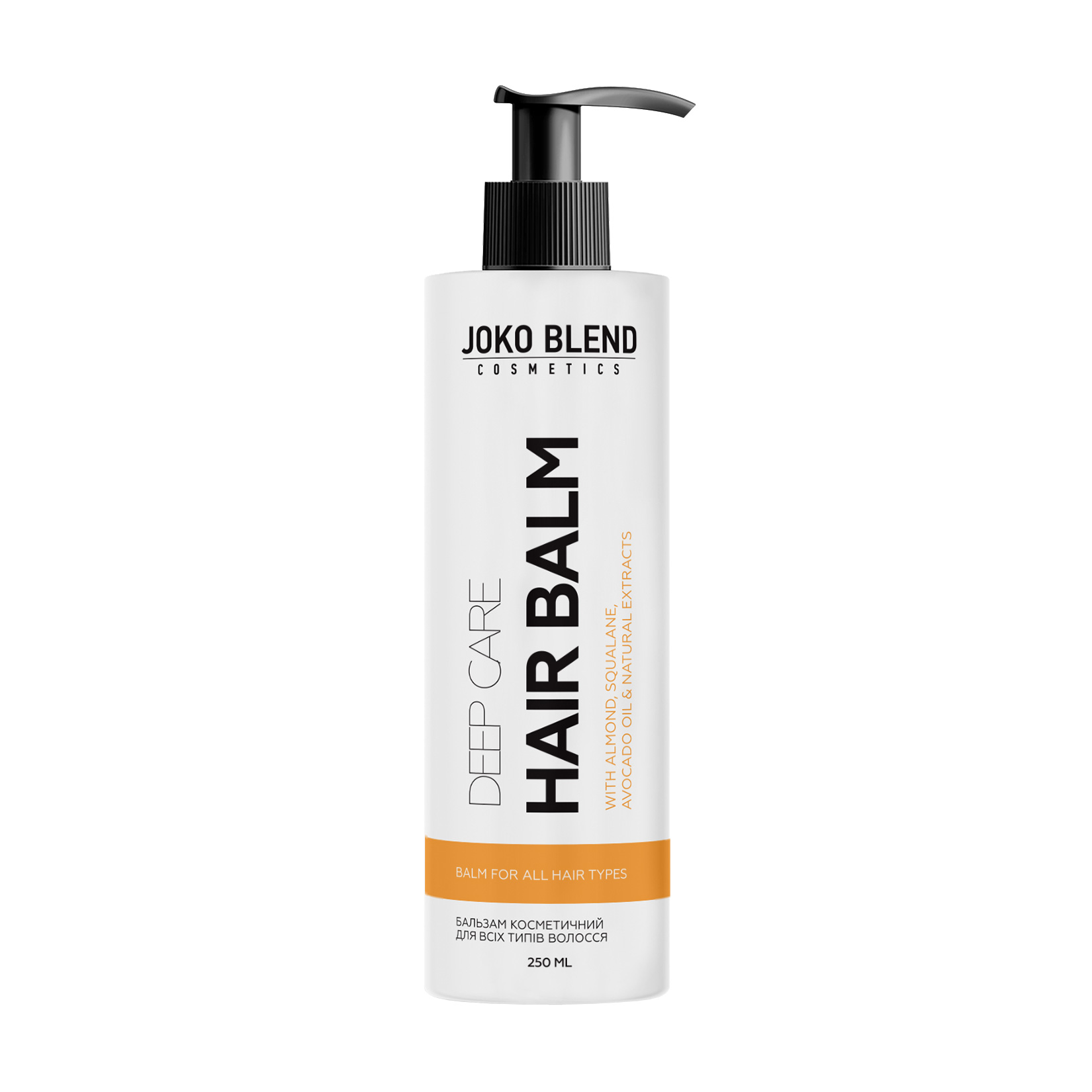 Бальзам для волосся Joko Blend Deep Care Hair Balm, 250 мл
Бальзам для волосся Joko Blend Deep Care Hair Balm, 250 мл