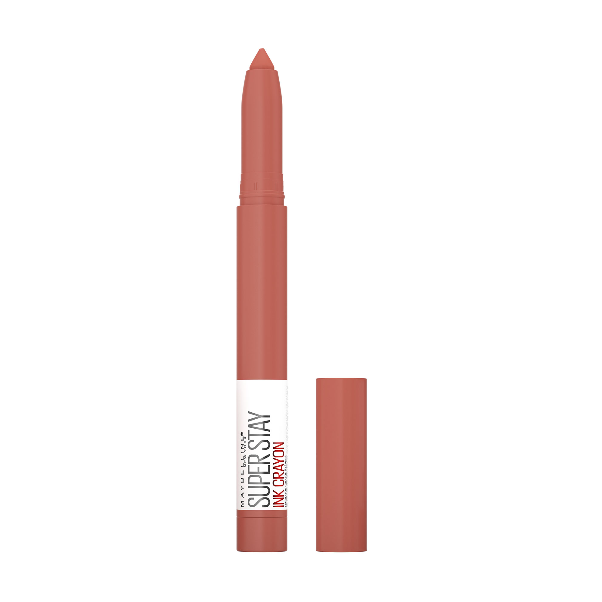Стійка матова помада-олівець для губ Maybelline New York Super Stay Ink Crayon Lipstick 100 Reach High, 1.5 г
Стійка матова помада-олівець для губ Maybelline New York Super Stay Ink Crayon Lipstick 100 Reach High, 1.5 г