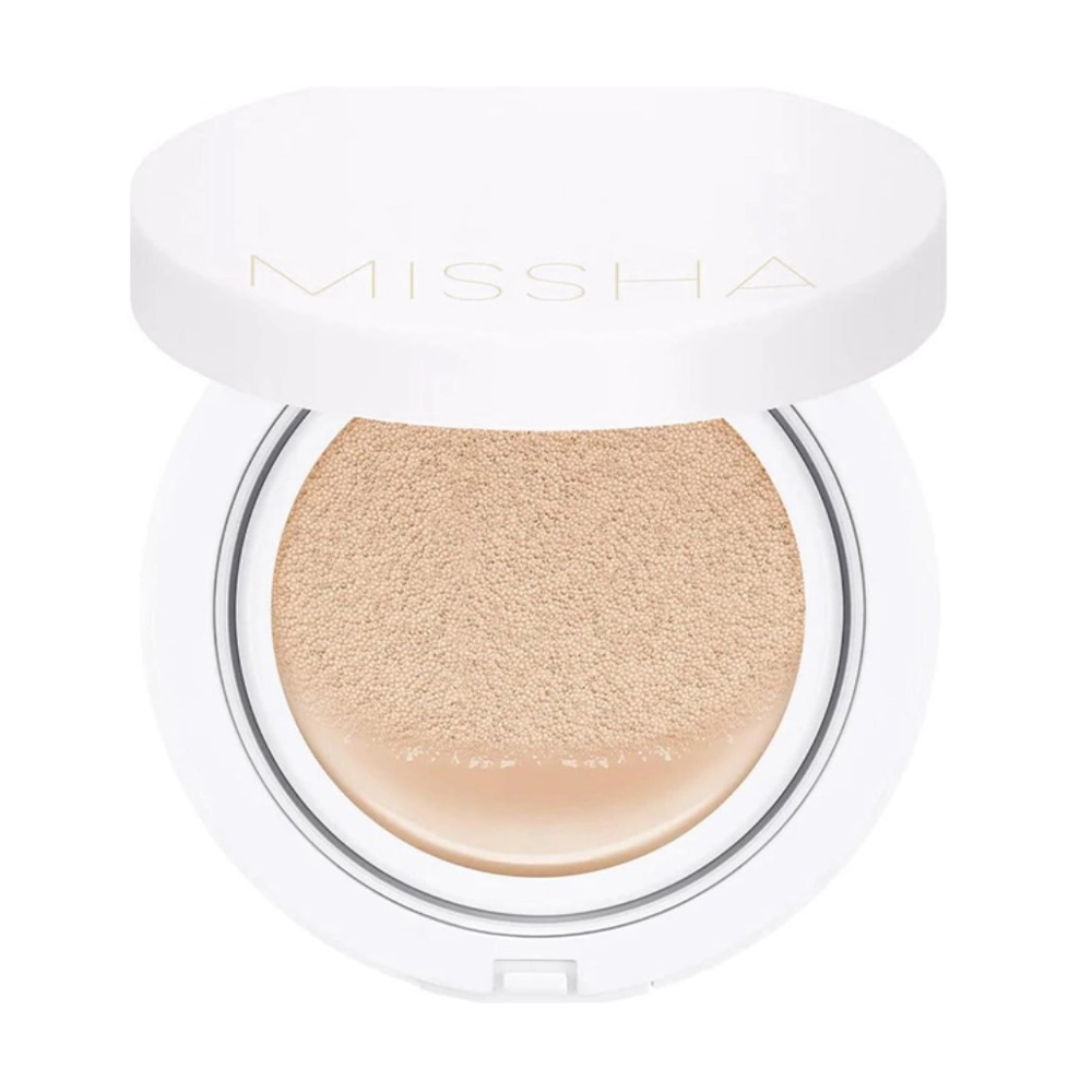 Зволожувальний тональний кушон для обличчя Missha Magic Cushion Moist Up SPF 50+/PA+++, 21 Light Beige, 15 г
Зволожувальний тональний кушон для обличчя Missha Magic Cushion Moist Up SPF 50+/PA+++, 21 Light Beige, 15 г