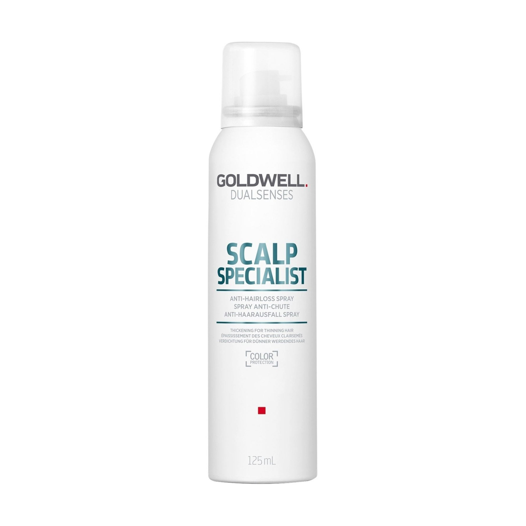 Спрей проти випадіння волосся Goldwell Dualsenses Scalp Specialist Anti Hairloss Spray, 125 мл
Спрей проти випадіння волосся Goldwell Dualsenses Scalp Specialist Anti Hairloss Spray, 125 мл