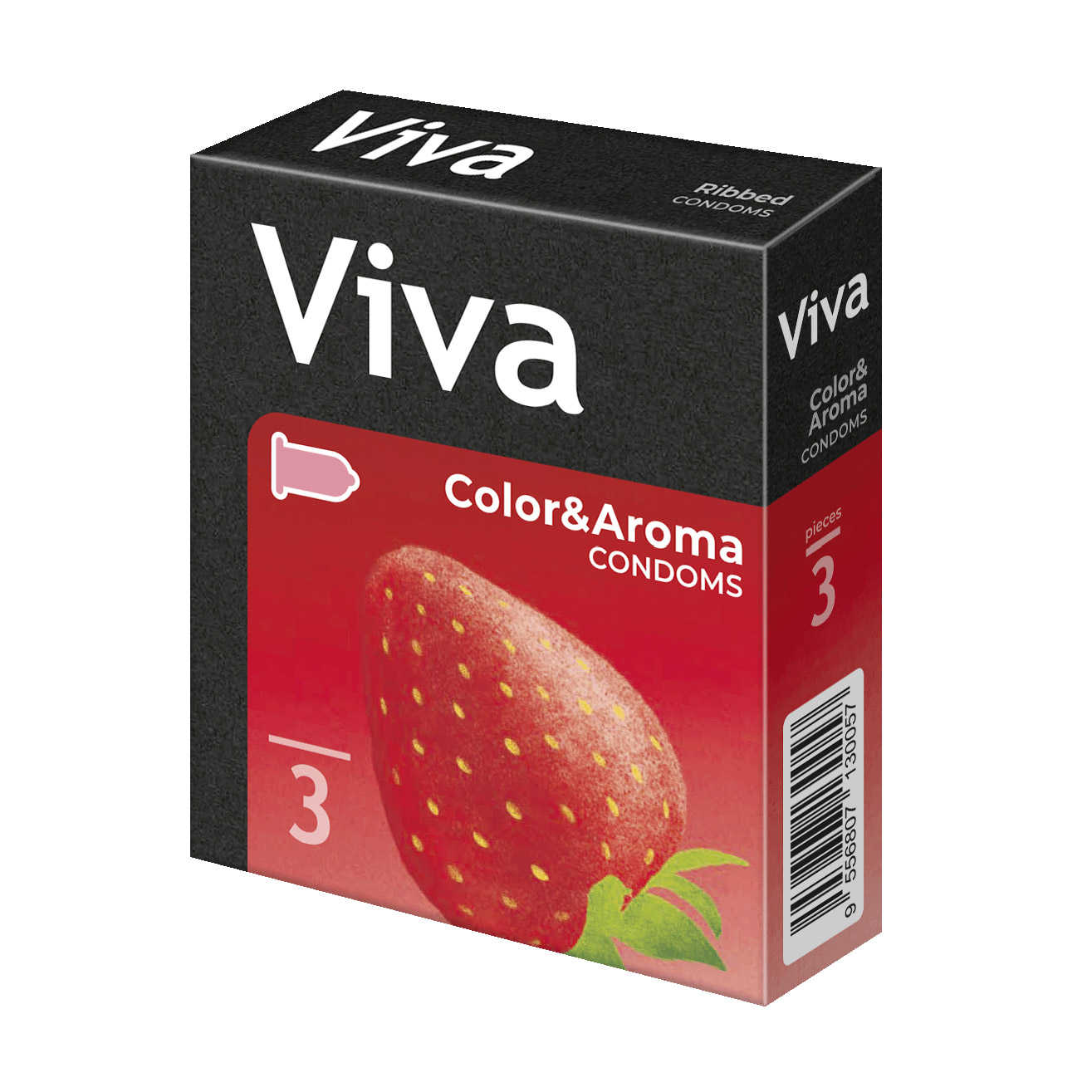 Презервативи латексні Viva Кольорові, ароматизовані, 3 шт
Презервативи латексні Viva Кольорові, ароматизовані, 3 шт