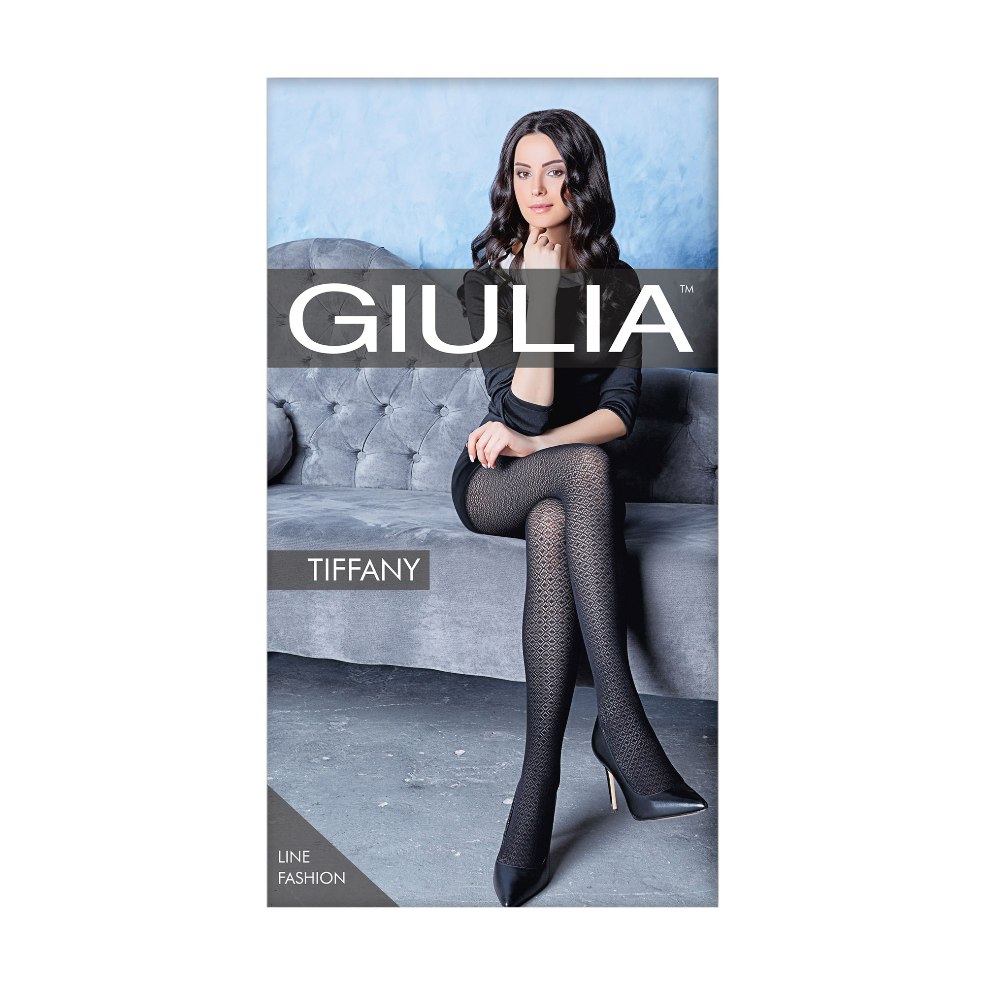 Фантазійні жіночі колготки з малюнком дрібних ромбів Giulia Tiffany 80 DEN (12), Nero, розмір 2
Фантазійні жіночі колготки з малюнком дрібних ромбів Giulia Tiffany 80 DEN (12), Nero, розмір 2