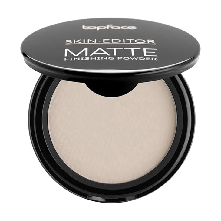 Уцінка! Матувальна компактна пудра для обличчя TopFace Skin Editor Matte Finishing Powder, SPF 15, 001, 10 г
Уцінка! Матувальна компактна пудра для обличчя TopFace Skin Editor Matte Finishing Powder, SPF 15, 001, 10 г