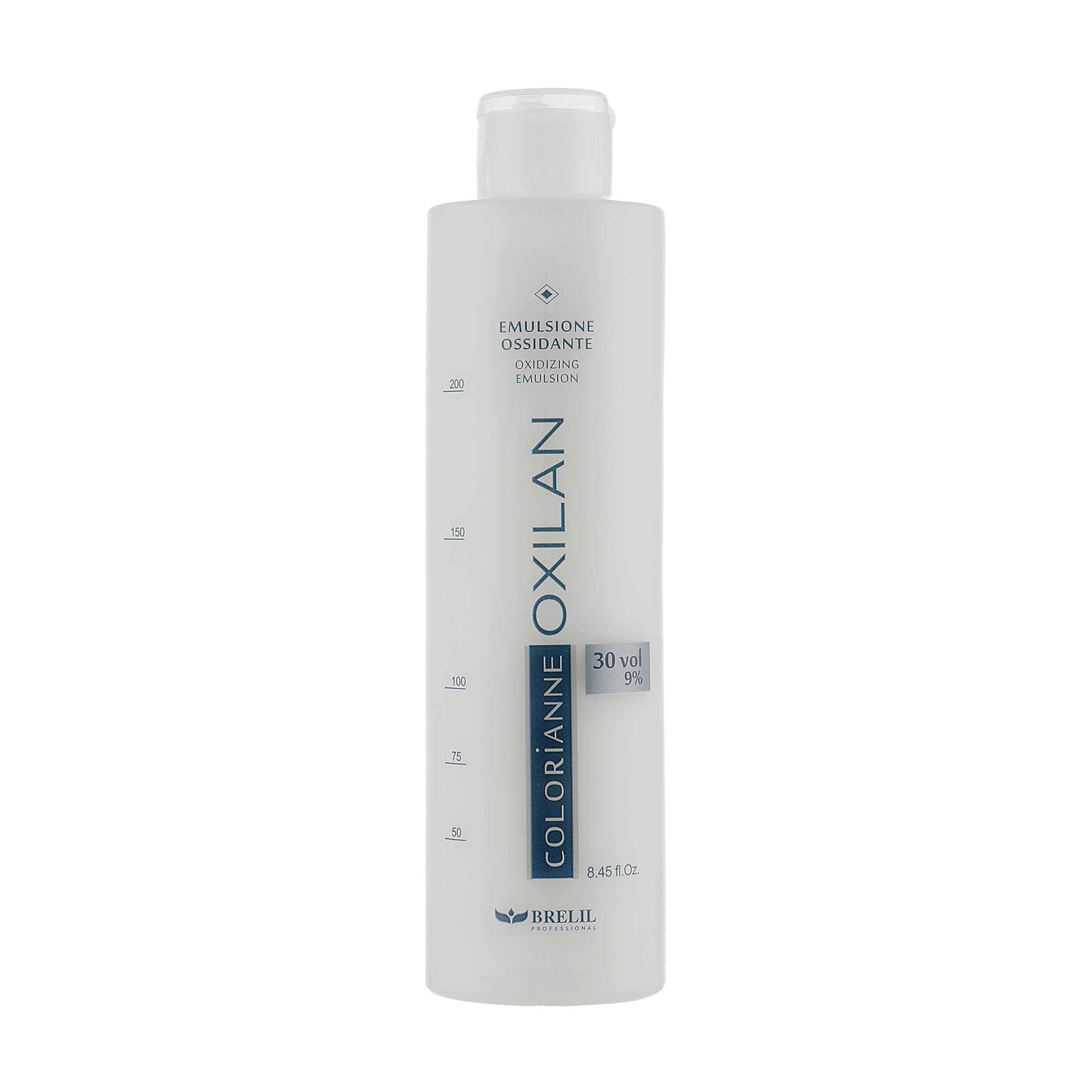 Окислювальна емульсія Brelil Professional Colorianne Oxilan Oxidizing Emulsion 30 vol. (9%), 250 мл
Окислювальна емульсія Brelil Professional Colorianne Oxilan Oxidizing Emulsion 30 vol. (9%), 250 мл