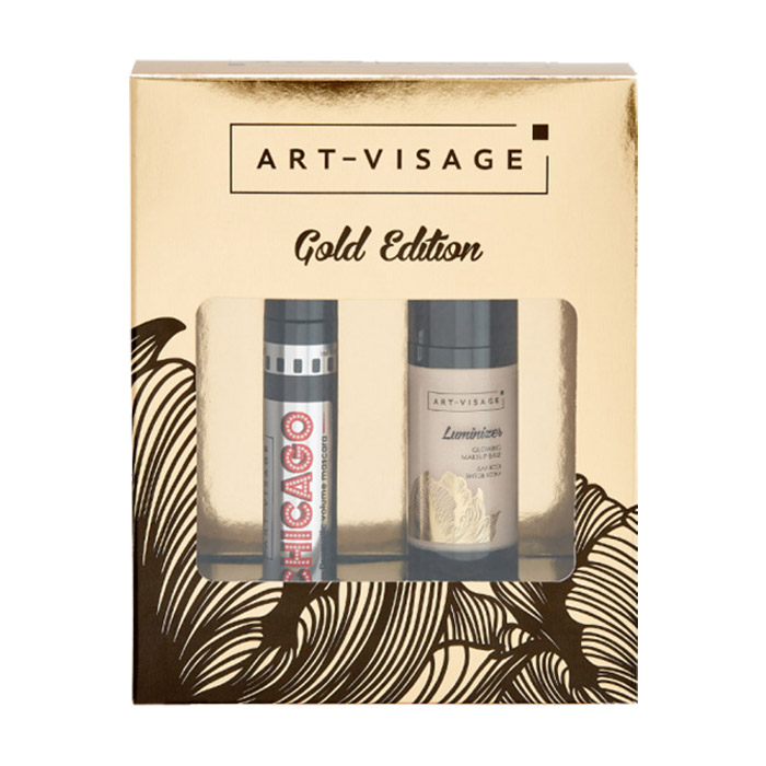 Набір Art-Visage Gold Edition (туш для вій Chicago, 15 мл + сяйна основа під макіяж Luminizer, 20 мл)
Набір Art-Visage Gold Edition (туш для вій Chicago, 15 мл + сяйна основа під макіяж Luminizer, 20 мл)