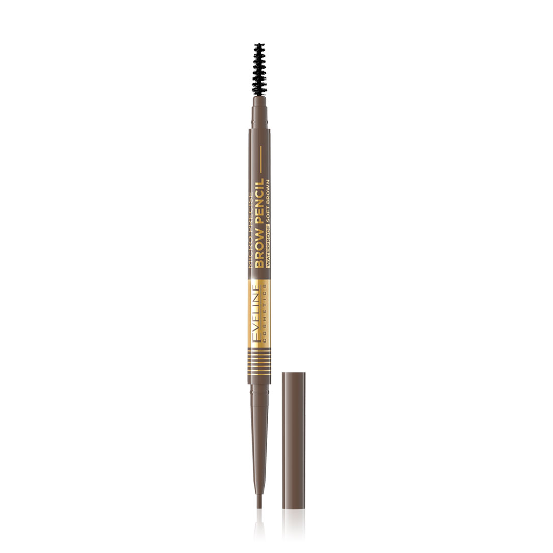 Водостійкий олівець для брів Eveline Cosmetics Micro Precise Brow Pencil 02 Soft Brown, 1.2 г
Водостійкий олівець для брів Eveline Cosmetics Micro Precise Brow Pencil 02 Soft Brown, 1.2 г