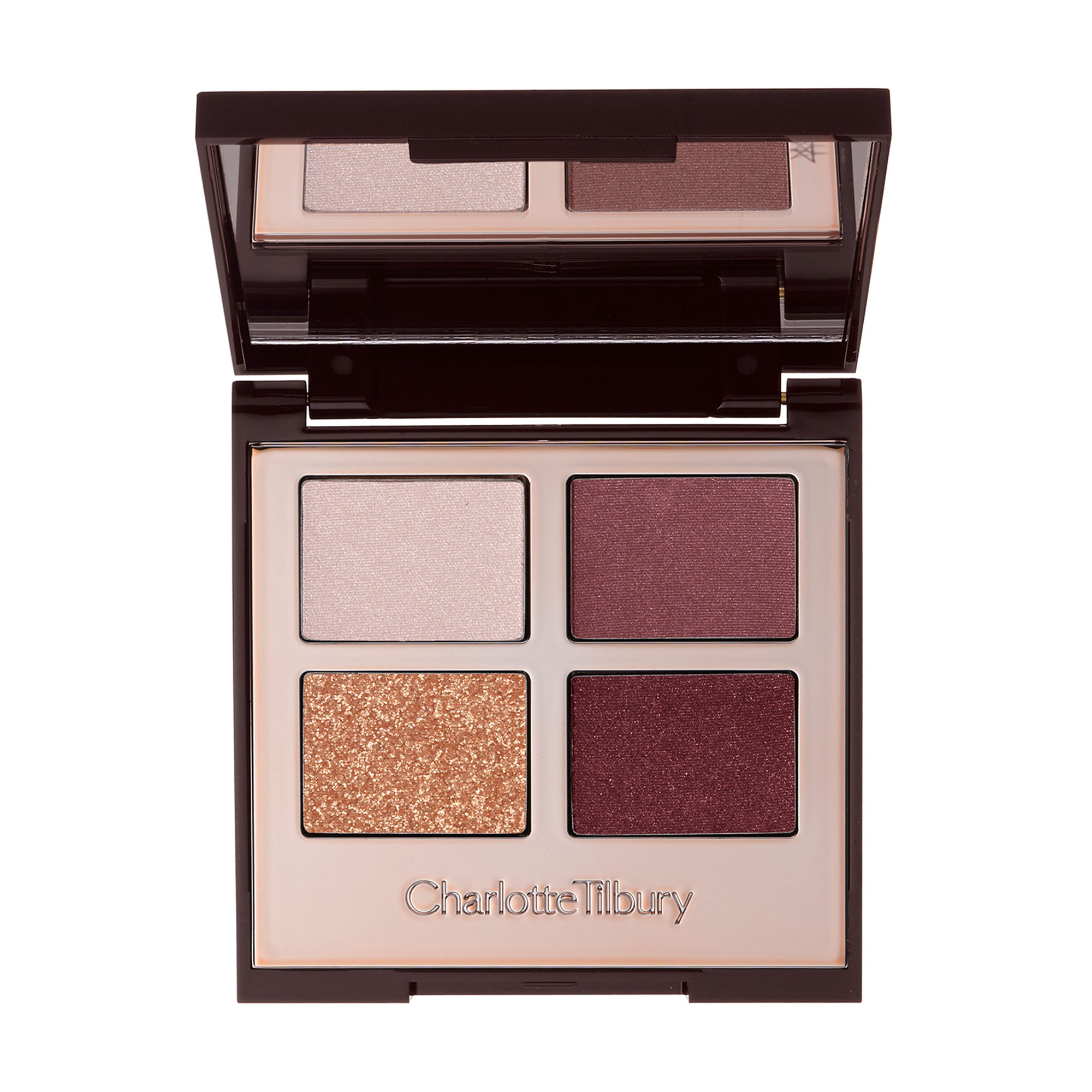 Палетка тіней для повік Charlotte Tilbury Luxury Palette Eye Shadows, The Vintage Vamp, 5.2 г
Палетка тіней для повік Charlotte Tilbury Luxury Palette Eye Shadows, The Vintage Vamp, 5.2 г