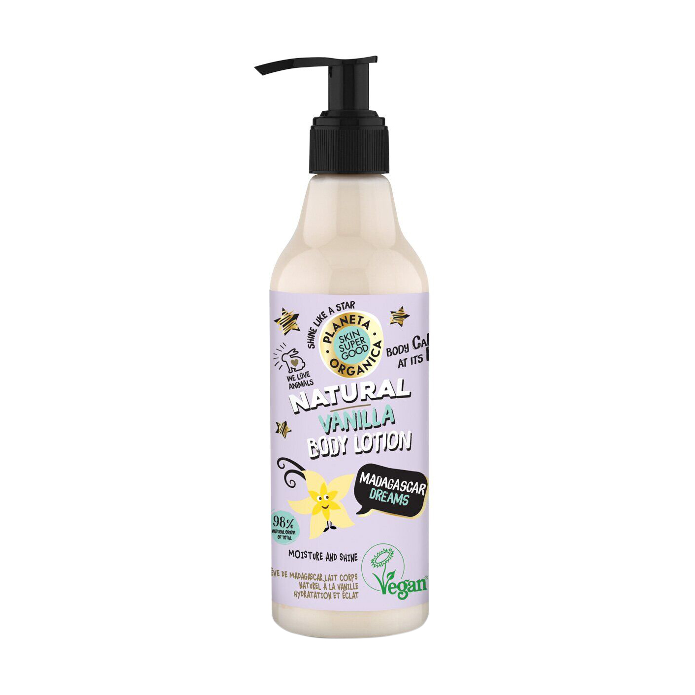 Лосьйон для тіла Planeta Organica Vanilla Body Lotion Мадагаскарські мрії, ванільний, 250 мл
Лосьйон для тіла Planeta Organica Vanilla Body Lotion Мадагаскарські мрії, ванільний, 250 мл