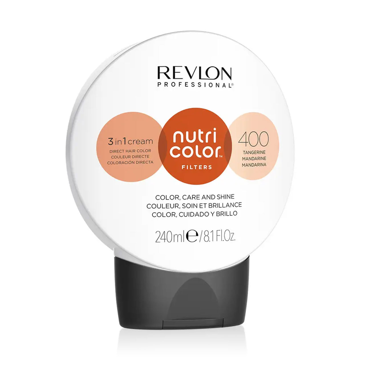 Тонувальна маска для волосся Revlon Professional Nutri Color Filters Fashion 400 Tangerine Mandarine, 100 мл
Тонувальна маска для волосся Revlon Professional Nutri Color Filters Fashion 400 Tangerine Mandarine, 100 мл
