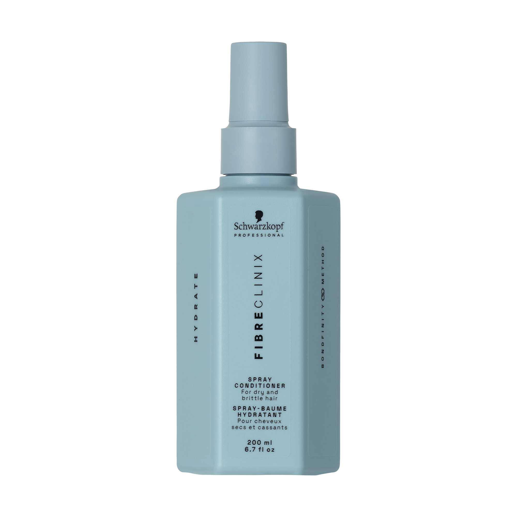 Зволожувальний спрей-кондиціонер для волосся Schwarzkopf Professional Fibre Clinix Hydrate Spray Conditioner, 200 мл
Зволожувальний спрей-кондиціонер для волосся Schwarzkopf Professional Fibre Clinix Hydrate Spray Conditioner, 200 мл