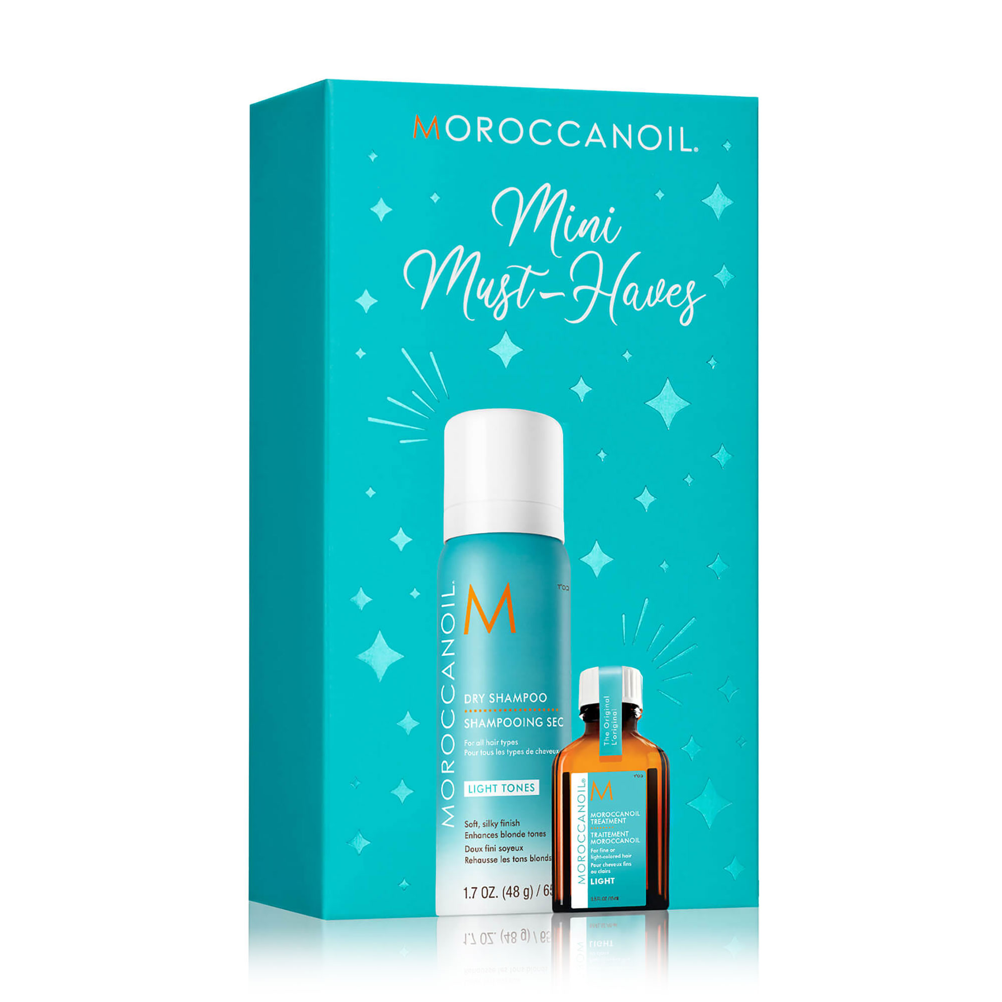 Набір Moroccanoil Mini Must-Haves Light Tones для світлого волосся (олія, 15 мл+сухий шампунь, 65 мл)
Набір Moroccanoil Mini Must-Haves Light Tones для світлого волосся (олія, 15 мл+сухий шампунь, 65 мл)