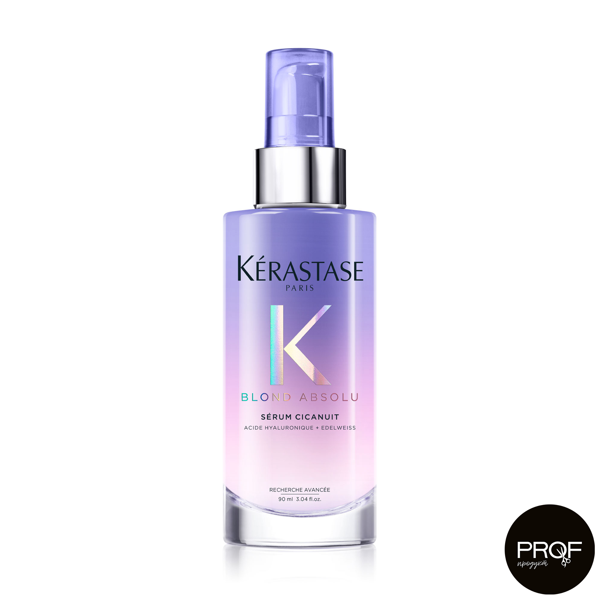 Нічна відновлювальна сироватка Kerastase Blond Absolu Serum Cicanuit для освітленого або мелірованого волосся, 90 мл
Нічна відновлювальна сироватка Kerastase Blond Absolu Serum Cicanuit для освітленого або мелірованого волосся, 90 мл