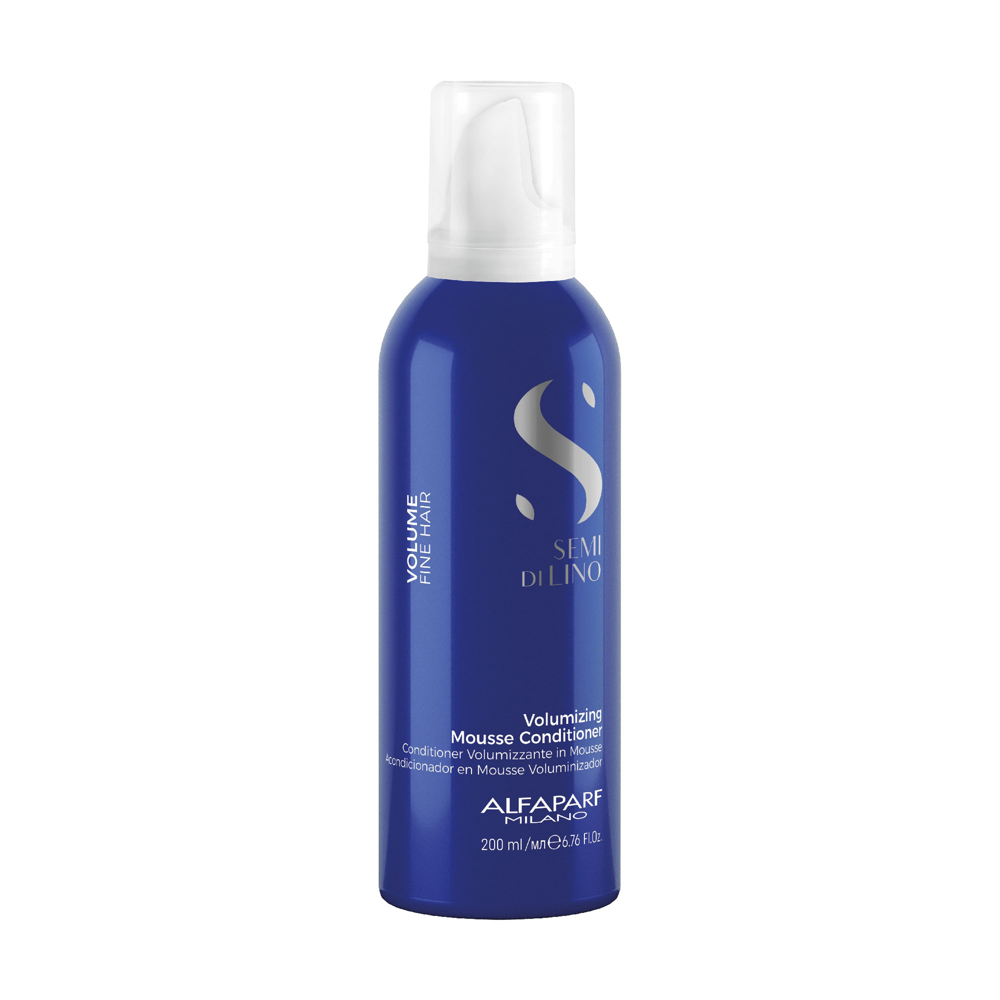 Кондиціонер-мус для волосся Alfaparf Semi Di Lino Volume Volumizing Mousse Conditioner для надання об'єму, 200 мл
Кондиціонер-мус для волосся Alfaparf Semi Di Lino Volume Volumizing Mousse Conditioner для надання об'єму, 200 мл