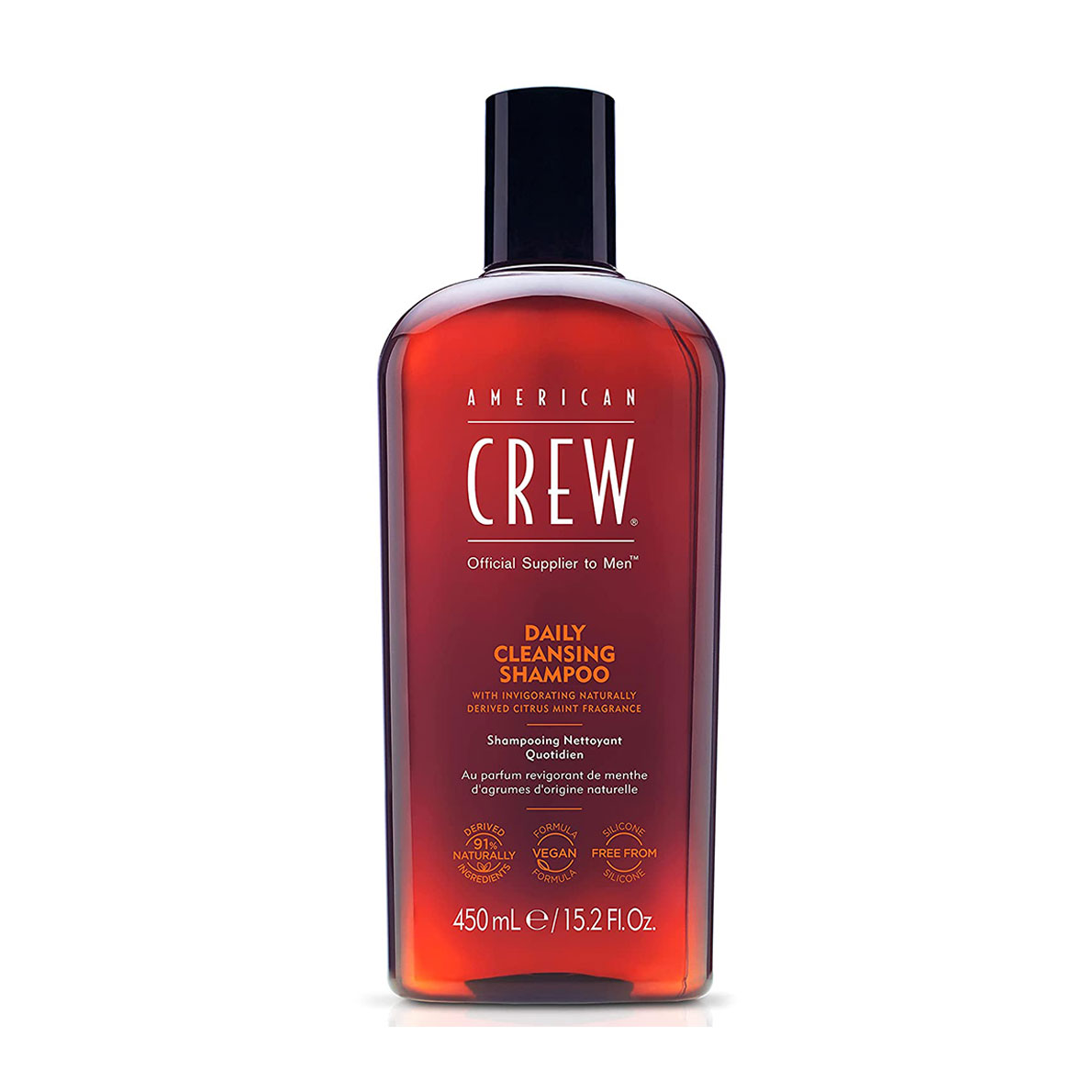 Чоловічий шампунь для щоденного використання American Crew Daily Cleansing Shampoo, 450 мл
Чоловічий шампунь для щоденного використання American Crew Daily Cleansing Shampoo, 450 мл