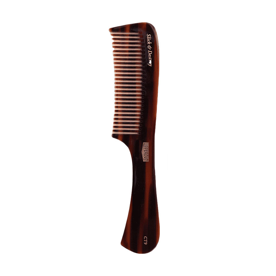 Гребінець для волосся Uppercut Deluxe CT9 Tortoise Styling Comb
Гребінець для волосся Uppercut Deluxe CT9 Tortoise Styling Comb