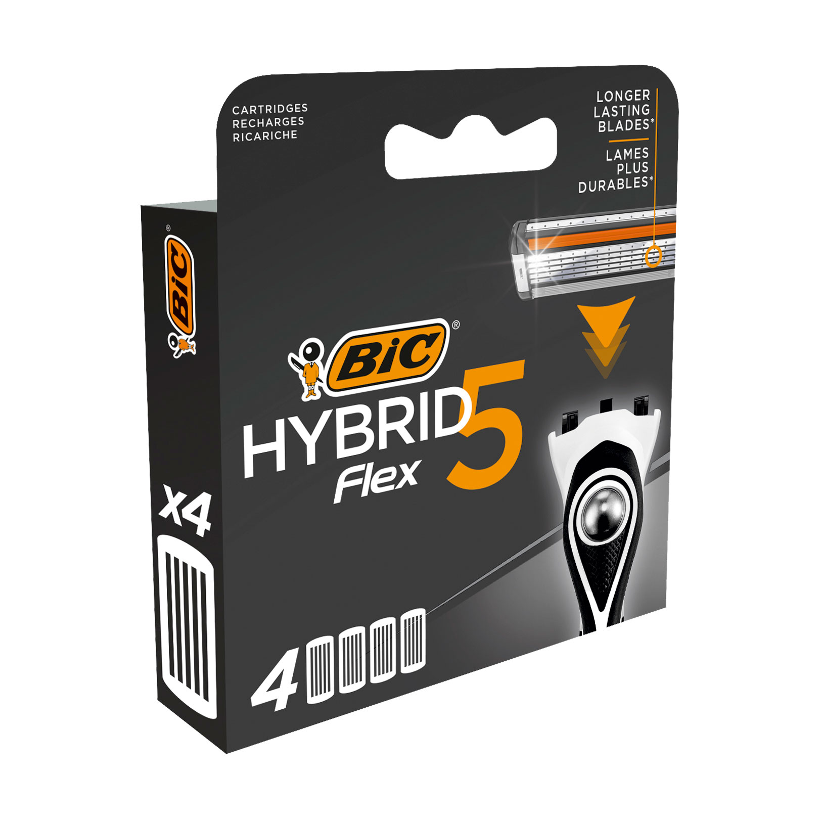 Уцінка! Змінні картриджі для гоління чоловічі BIC Flex 5 Hybrid, 4 шт
Уцінка! Змінні картриджі для гоління чоловічі BIC Flex 5 Hybrid, 4 шт
