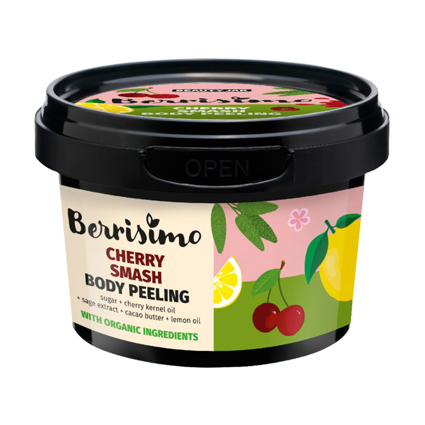 Уцінка! Пілінг для тіла Beauty Jar Berrisimo Cherry Smash, 300 г
Уцінка! Пілінг для тіла Beauty Jar Berrisimo Cherry Smash, 300 г