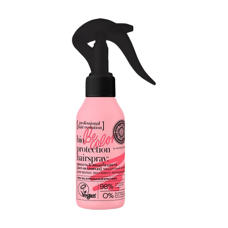 Захистий спрей-кондиціонер для волосся Natura Siberica Hair Evolution Be-Color яскравість та захист кольору, 120 мл
Захистий спрей-кондиціонер для волосся Natura Siberica Hair Evolution Be-Color яскравість та захист кольору, 120 мл