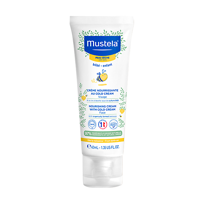Дитячий живильний крем для обличчя Mustela Bebe Nourishing Cream With Cold Cream, 40 мл
Дитячий живильний крем для обличчя Mustela Bebe Nourishing Cream With Cold Cream, 40 мл