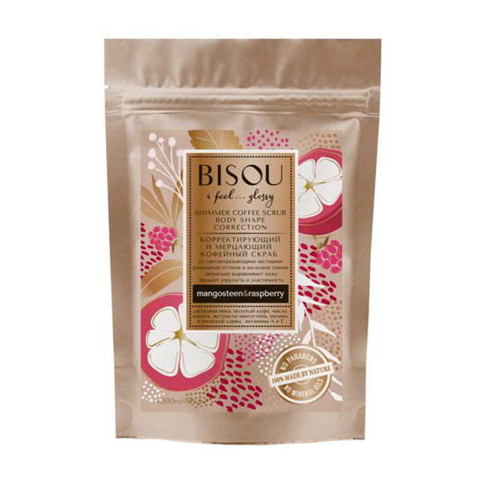Коригувальний та мерехтливий скраб для тіла Bisou Mangosteen & Raspberry Body Scrub Shimmer, 200 г
Коригувальний та мерехтливий скраб для тіла Bisou Mangosteen & Raspberry Body Scrub Shimmer, 200 г
