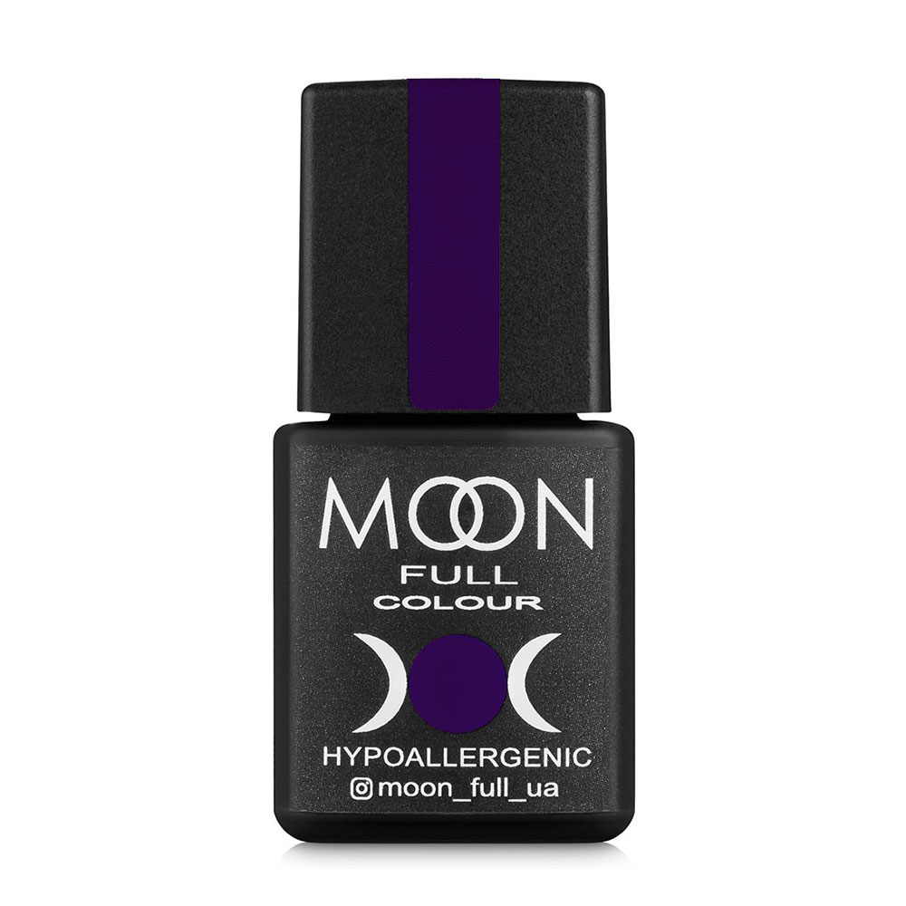 Гель-лак для нігтів Moon Full Color Hypoallergenic Gel Polish 172 темний фіолетовий, 8 мл
Гель-лак для нігтів Moon Full Color Hypoallergenic Gel Polish 172 темний фіолетовий, 8 мл