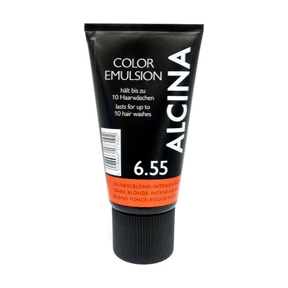 Уцінка! Відтінкова емульсія для волосся Alcina Color Emulsion 6.55 Dark Blonde Intense Red, 150 мл
Уцінка! Відтінкова емульсія для волосся Alcina Color Emulsion 6.55 Dark Blonde Intense Red, 150 мл