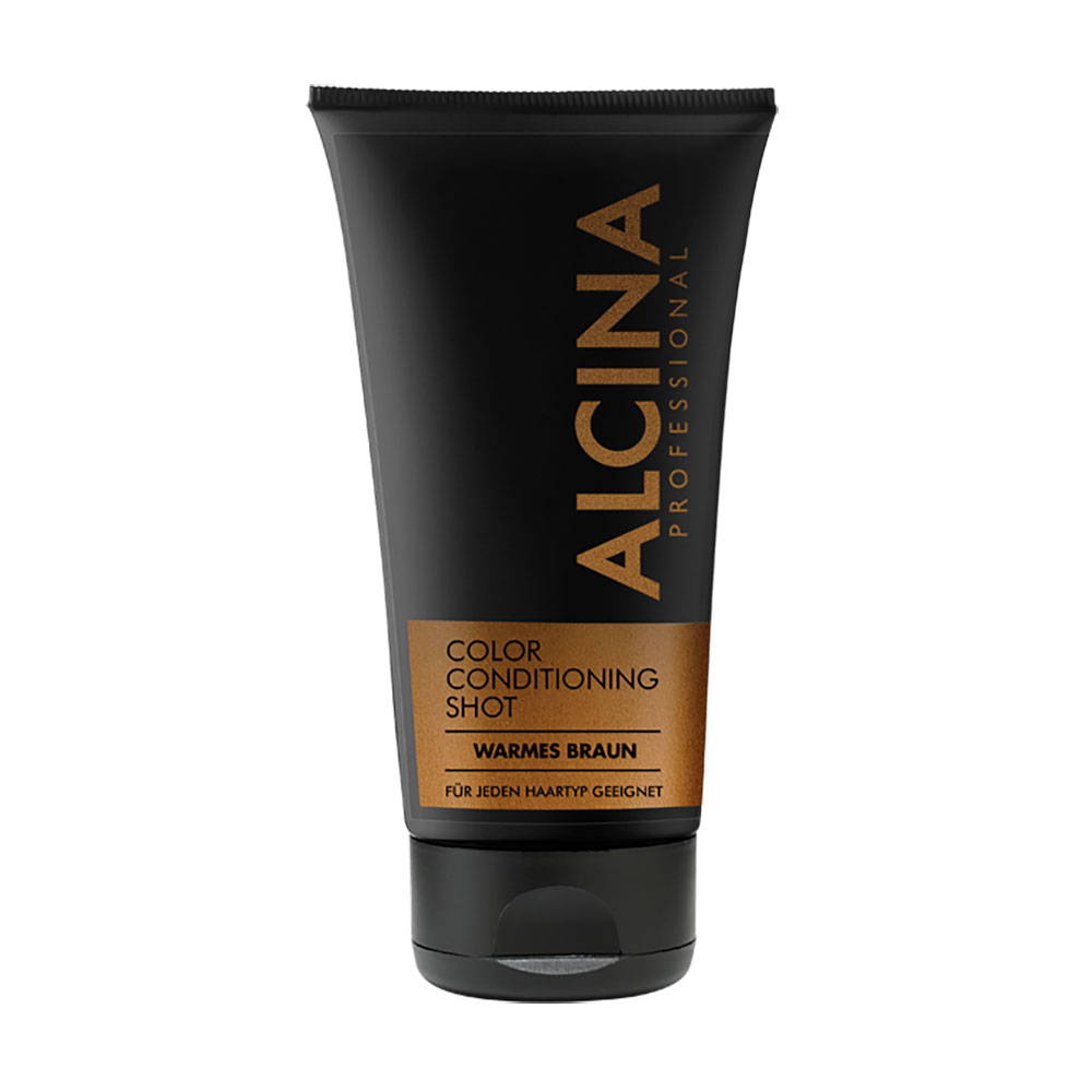 Тонувальний кондиціонер для волосся Alcina Color Conditioning Shot, Warm Brown, 150 мл
Тонувальний кондиціонер для волосся Alcina Color Conditioning Shot, Warm Brown, 150 мл