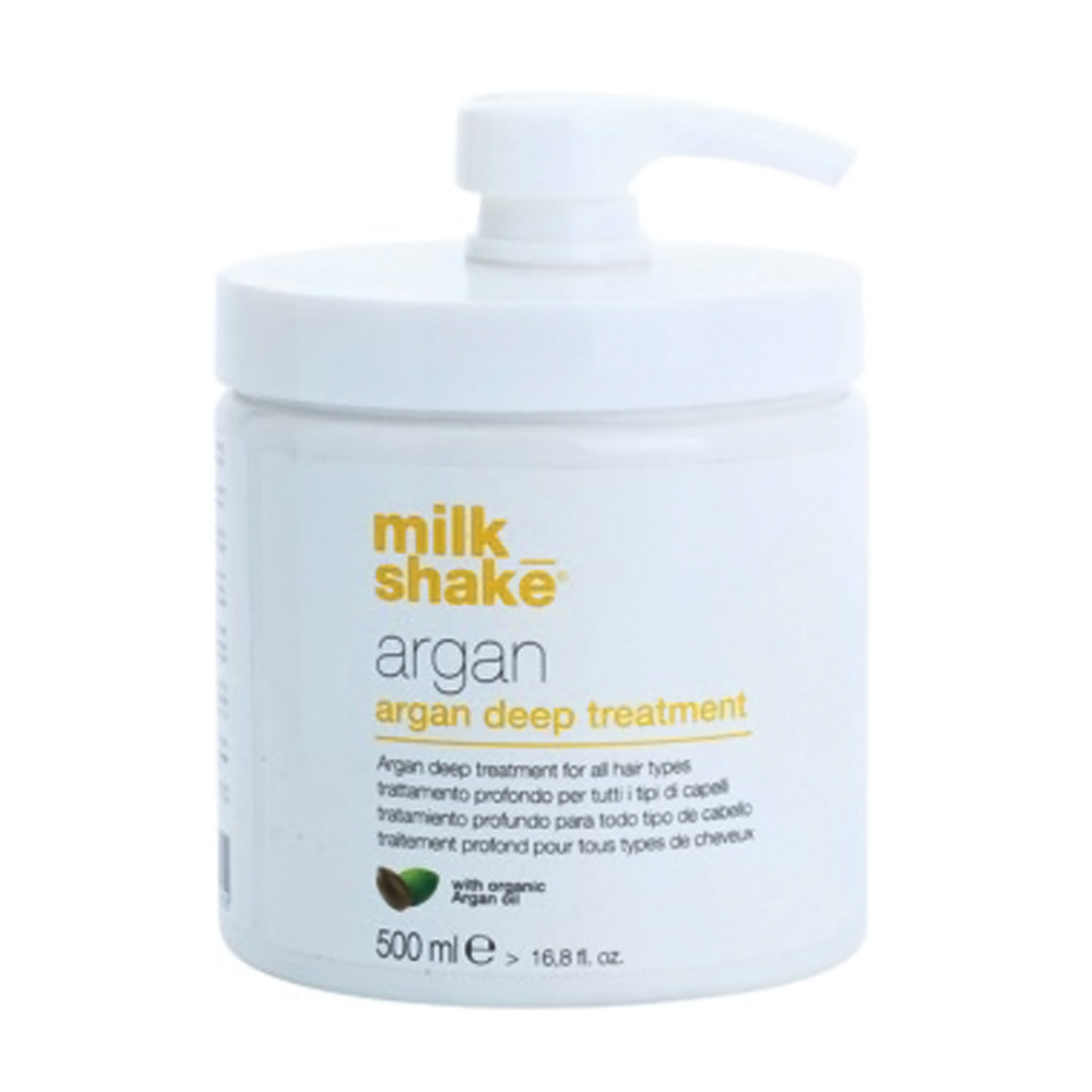 Уцінка! Відновлювальний засіб milk_shake Argan Deep Treatment для всіх типів волосся, 500 мл
Уцінка! Відновлювальний засіб milk_shake Argan Deep Treatment для всіх типів волосся, 500 мл