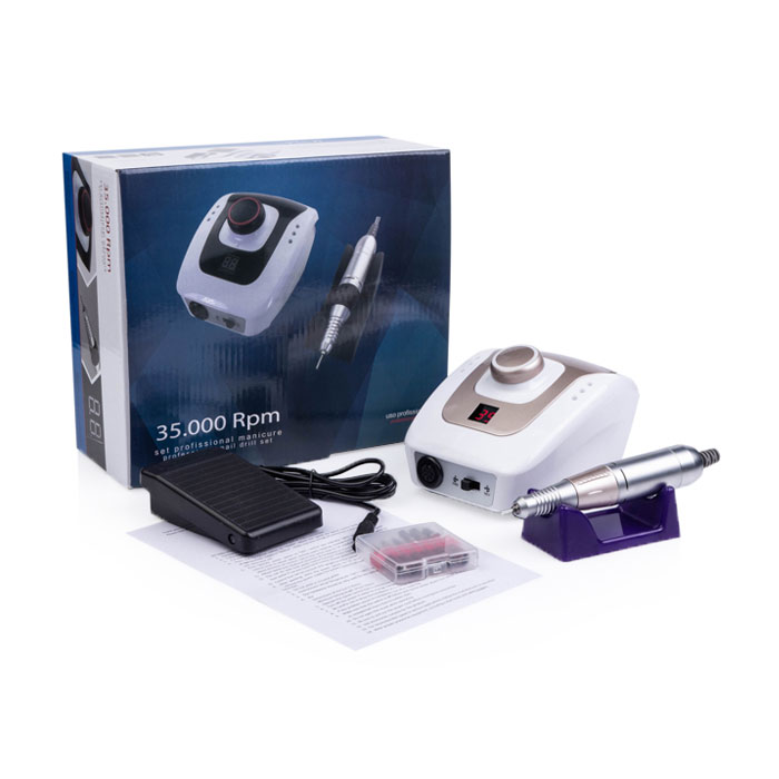 Фрезер Simei DM-206 35000 обертів, Біло-золотий, 45 Вт
Фрезер Simei DM-206 35000 обертів, Біло-золотий, 45 Вт