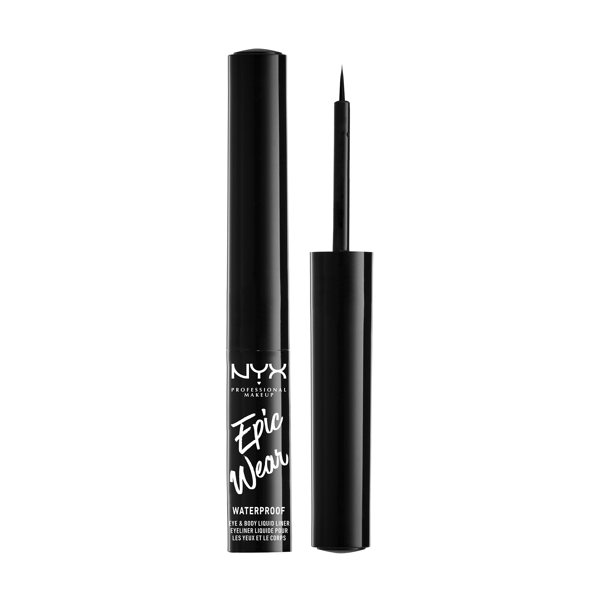 Водостійка рідка підводка для очей NYX Professional Makeup Epic Wear Metallic Waterproof Eye & Body Liquid Liner 02 Gun Metal, 3.5 мл
Водостійка рідка підводка для очей NYX Professional Makeup Epic Wear Metallic Waterproof Eye & Body Liquid Liner 02 Gun Metal, 3.5 мл