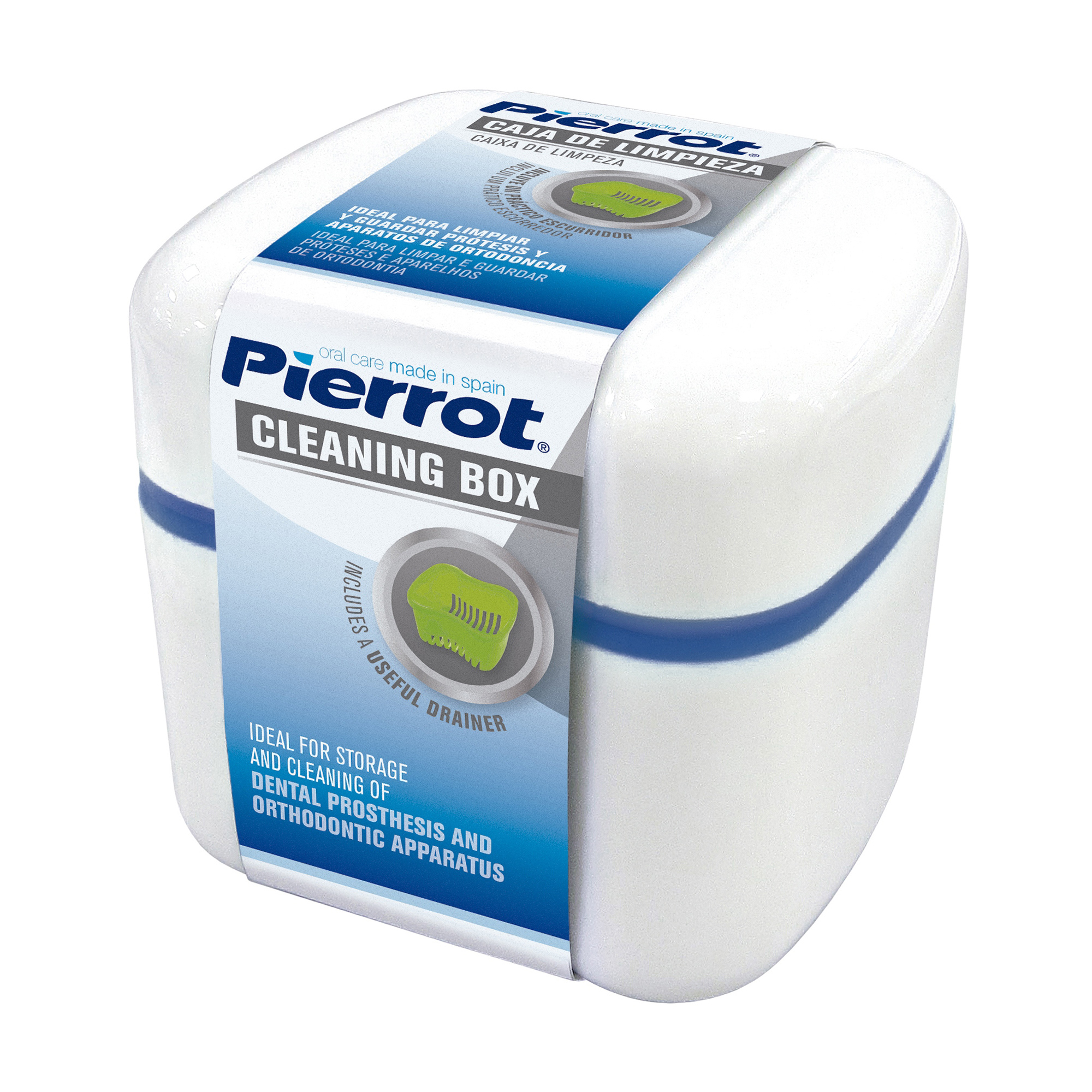 Бокс-контейнер для зберігання зубних протезів Pierrot Cleaning Box, 1 шт
Бокс-контейнер для зберігання зубних протезів Pierrot Cleaning Box, 1 шт
