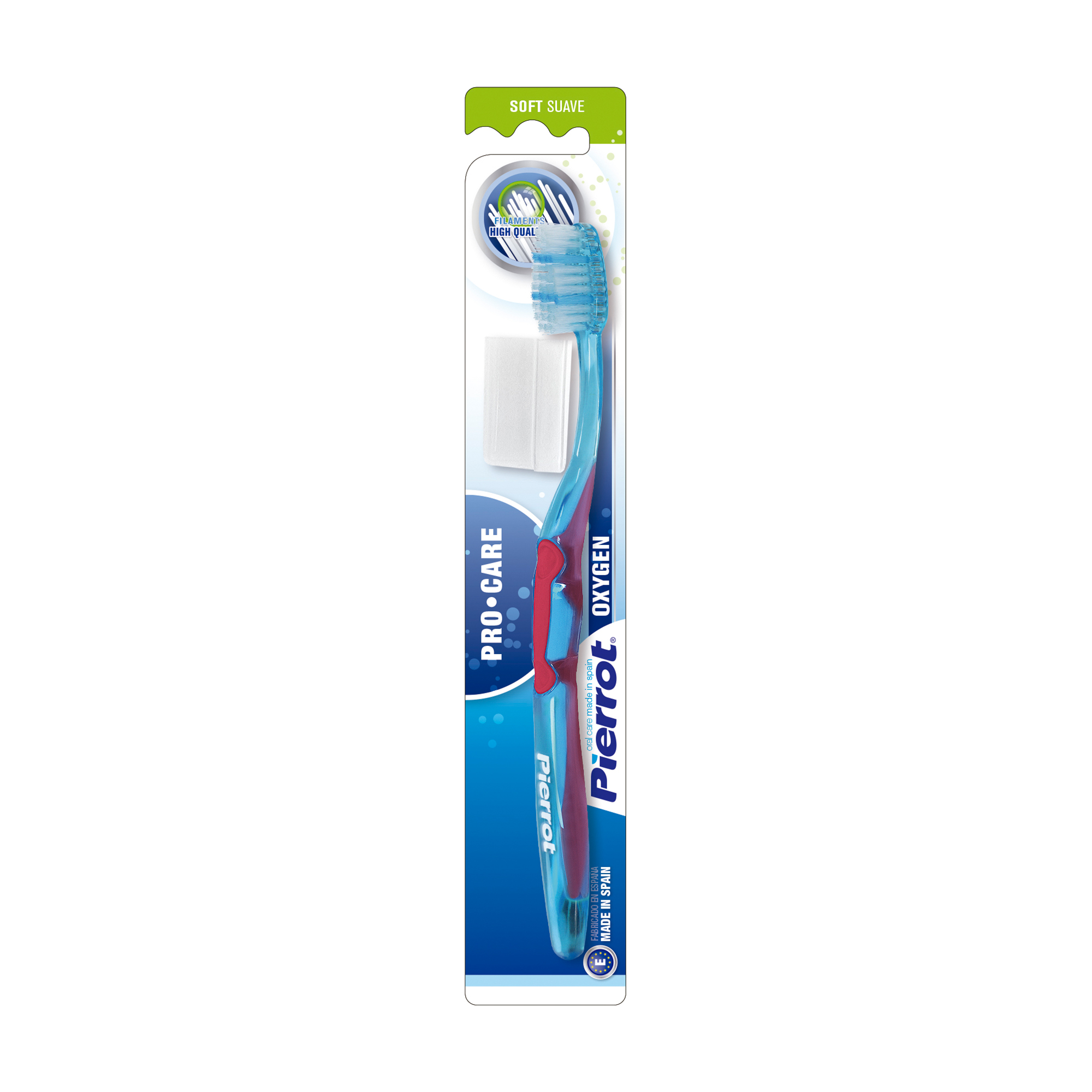 Зубна щітка Pierrot Oxygen Pro-care Soft м'яка, 1 шт
Зубна щітка Pierrot Oxygen Pro-care Soft м'яка, 1 шт
