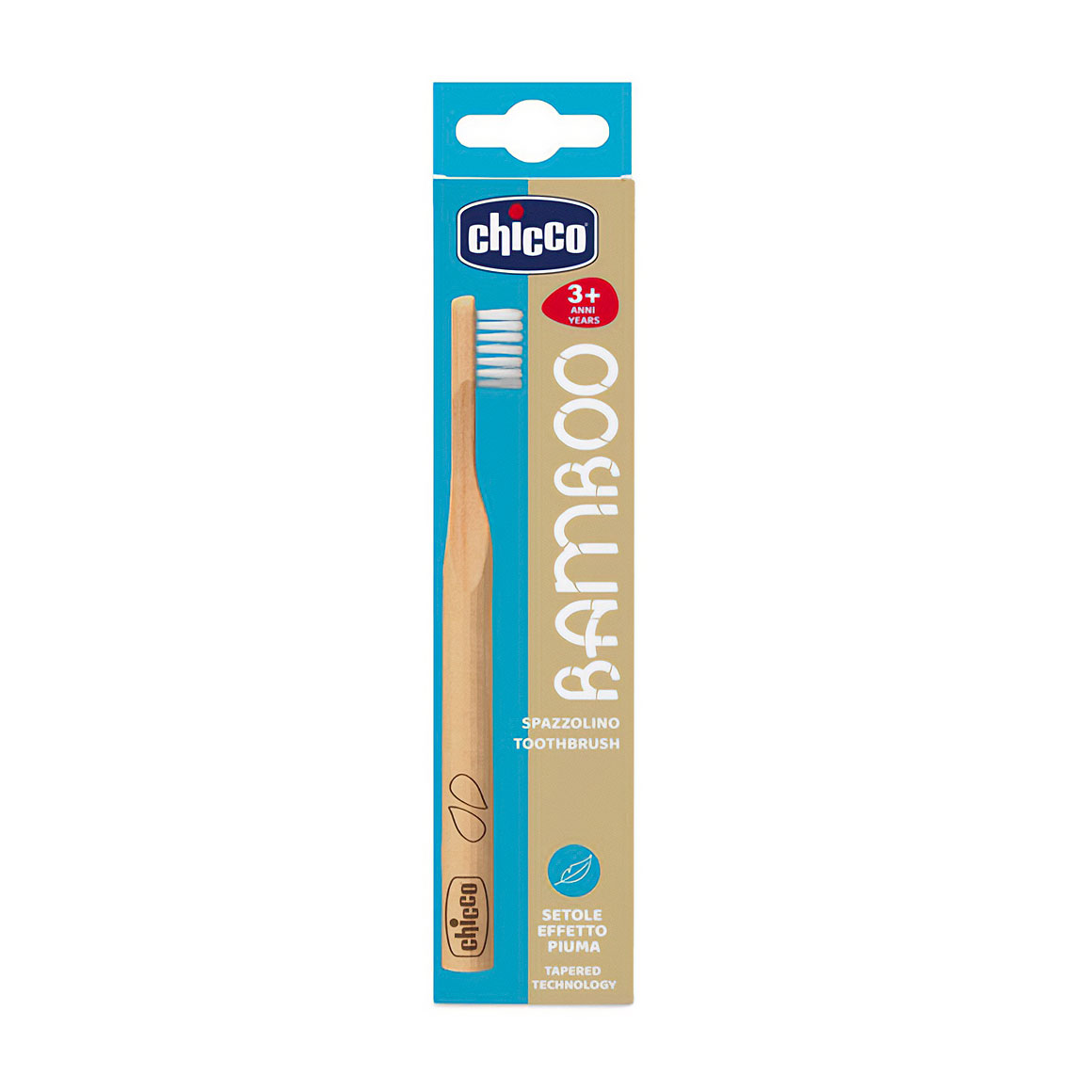 Дитяча зубна щітка Chicco Bamboo Toothbrush блакитна упаковка, від 3 років, 1 шт
Дитяча зубна щітка Chicco Bamboo Toothbrush блакитна упаковка, від 3 років, 1 шт