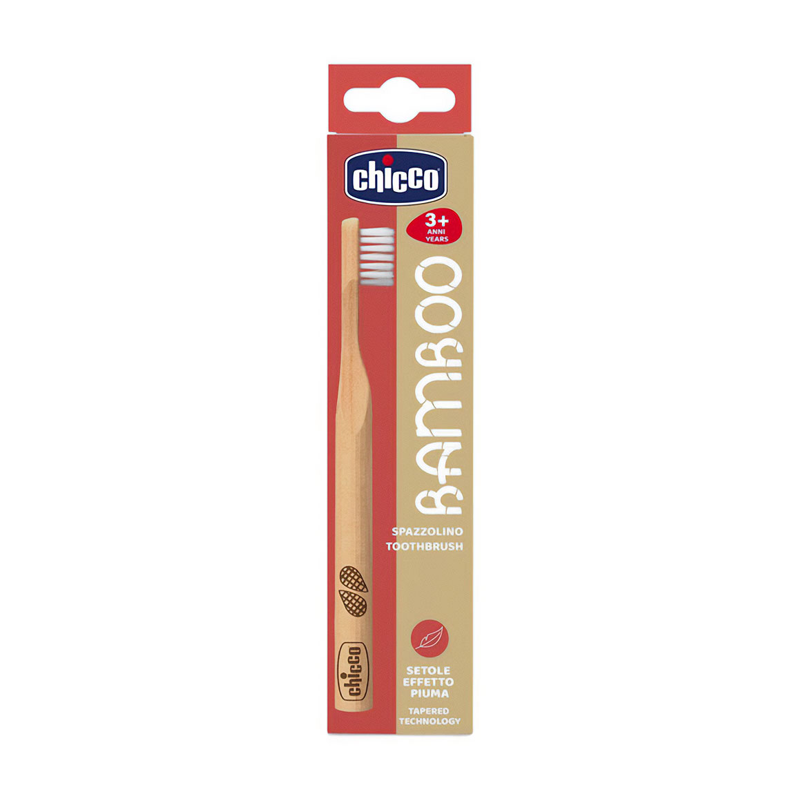 Дитяча зубна щітка Chicco Bamboo Toothbrush червона упаковка, від 3 років, 1 шт
Дитяча зубна щітка Chicco Bamboo Toothbrush червона упаковка, від 3 років, 1 шт