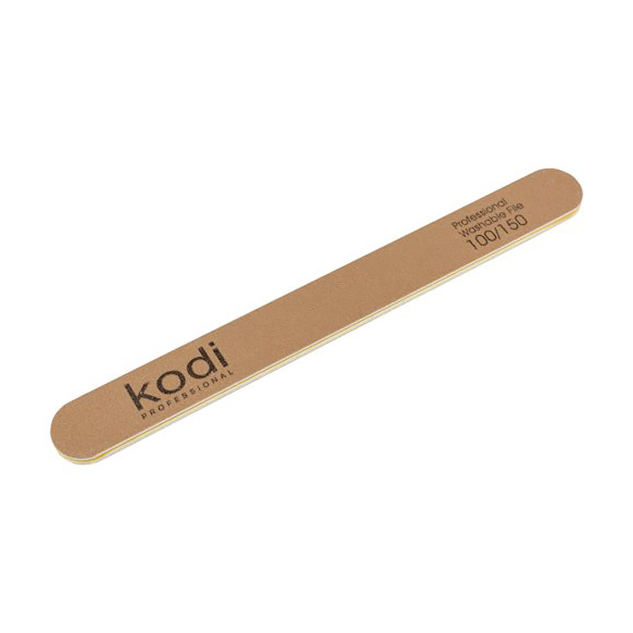 Пилка для нігтів Kodi Professional 100/150 грит пряма, золота, 178*19*4 мм
Пилка для нігтів Kodi Professional 100/150 грит пряма, золота, 178*19*4 мм