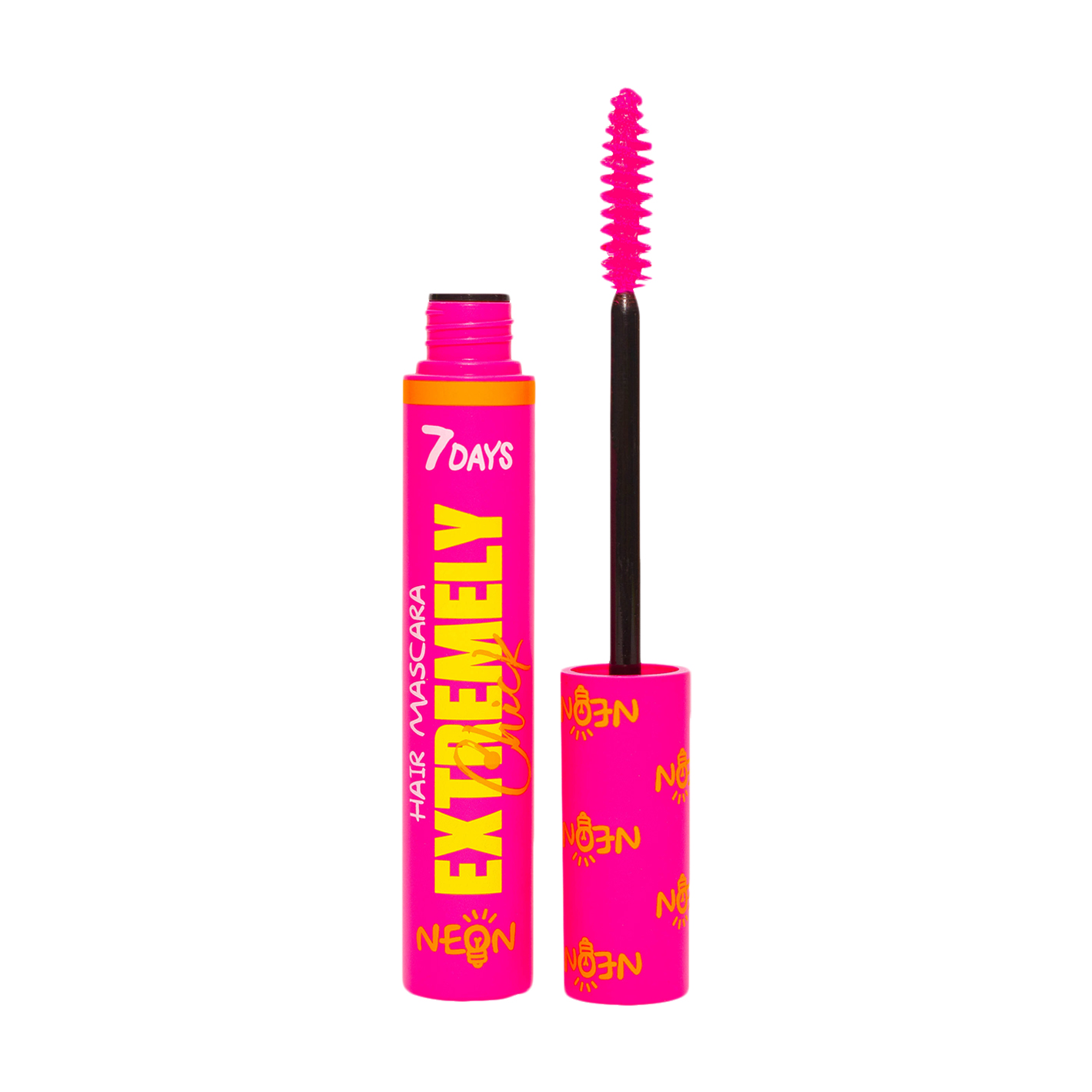 Світна туш для волосся 7 Days Extremely Chick UVglow Neon Hair Mascara 601 Electric, 10 мл
Світна туш для волосся 7 Days Extremely Chick UVglow Neon Hair Mascara 601 Electric, 10 мл