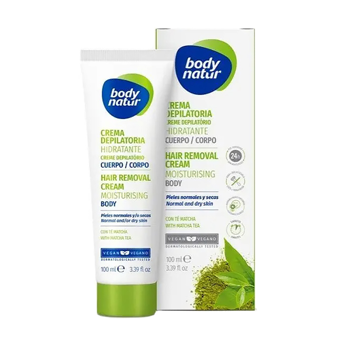 Зволожувальний крем для депіляції тіла Body Natur Hair Removal Cream Normal-Dry Skin для нормальної та сухої шкіри, 100 мл
Зволожувальний крем для депіляції тіла Body Natur Hair Removal Cream Normal-Dry Skin для нормальної та сухої шкіри, 100 мл