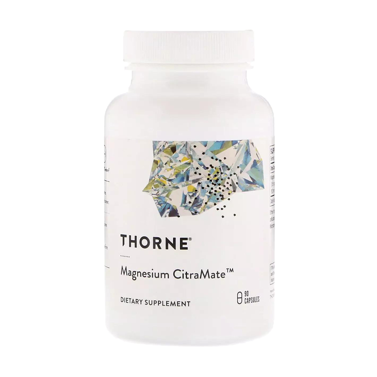 Цитрамат магнія Thorne Research Magnesium Citramate, 90 капсул
Цитрамат магнія Thorne Research Magnesium Citramate, 90 капсул