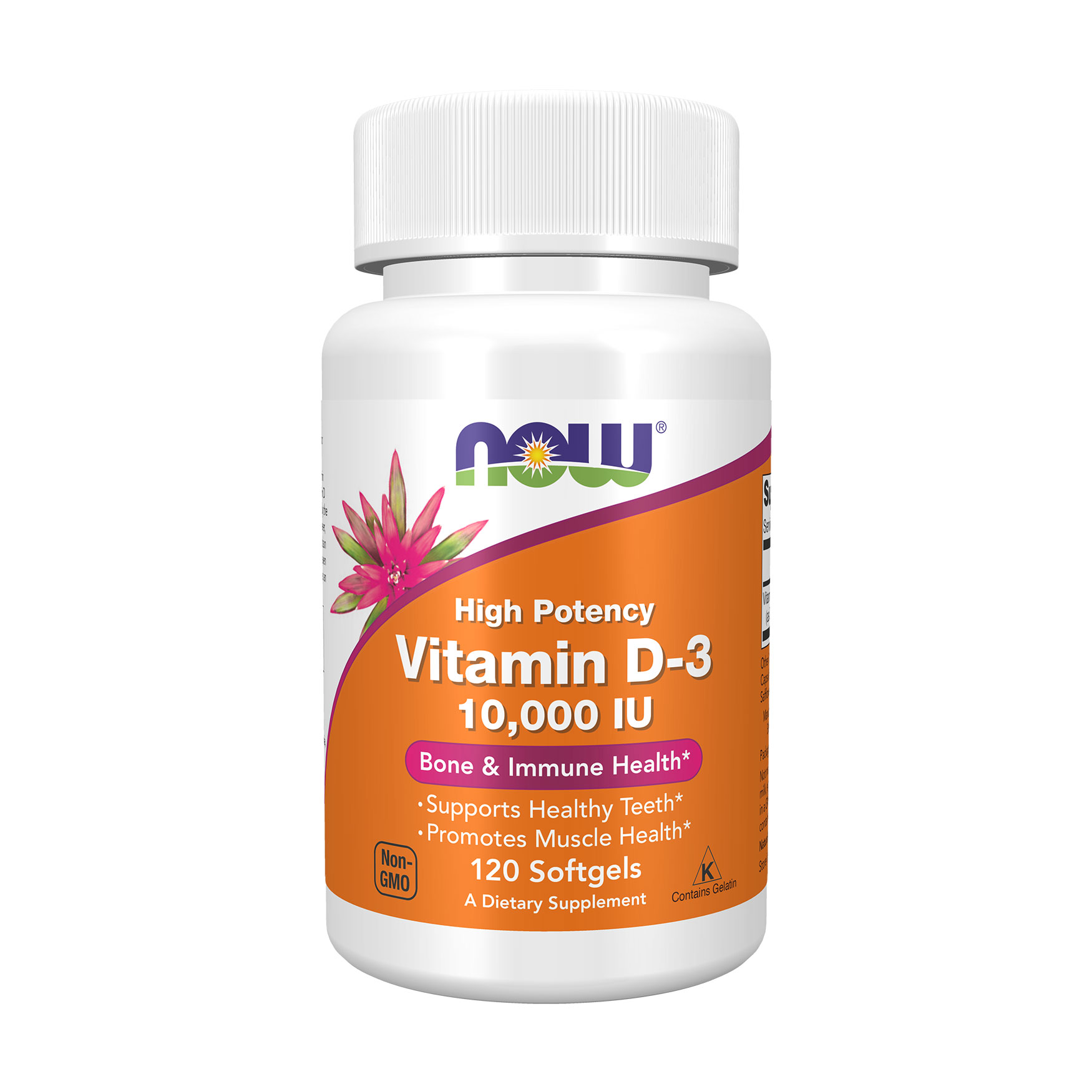 Вітамін Д3 NOW Foods Vitamin D-3 10000 MO, 120 капсул
Вітамін Д3 NOW Foods Vitamin D-3 10000 MO, 120 капсул