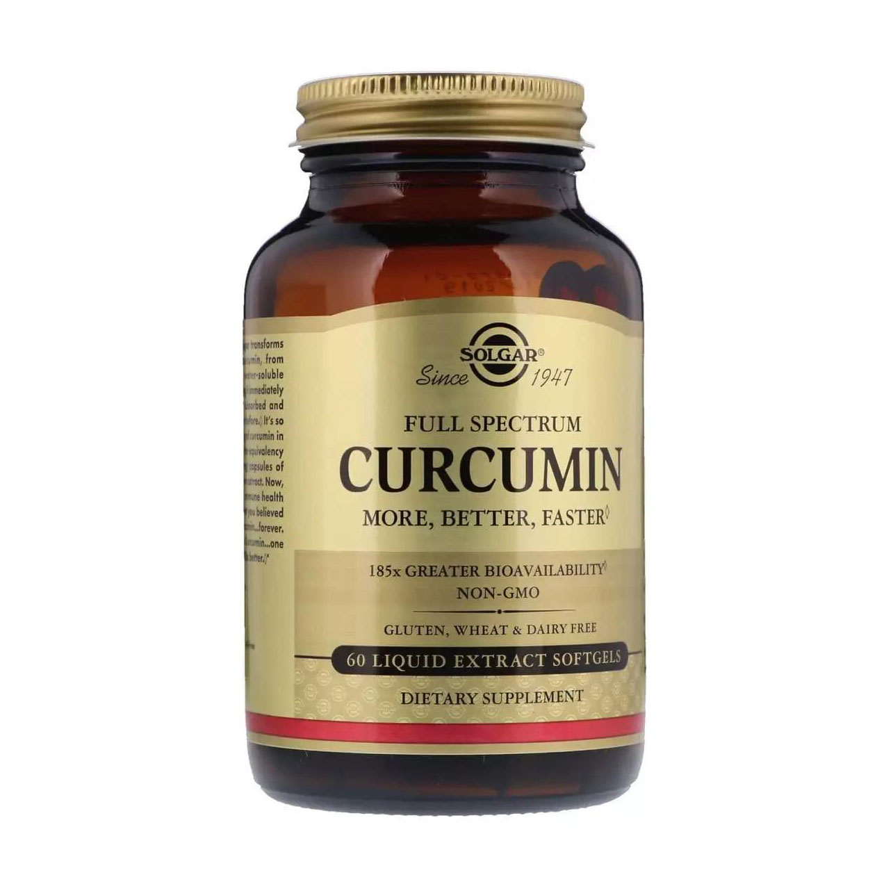 Повний спектр куркуміну Solgar Full Spectrum Curcumin з рідким екстрактом, 60 капсул
Повний спектр куркуміну Solgar Full Spectrum Curcumin з рідким екстрактом, 60 капсул