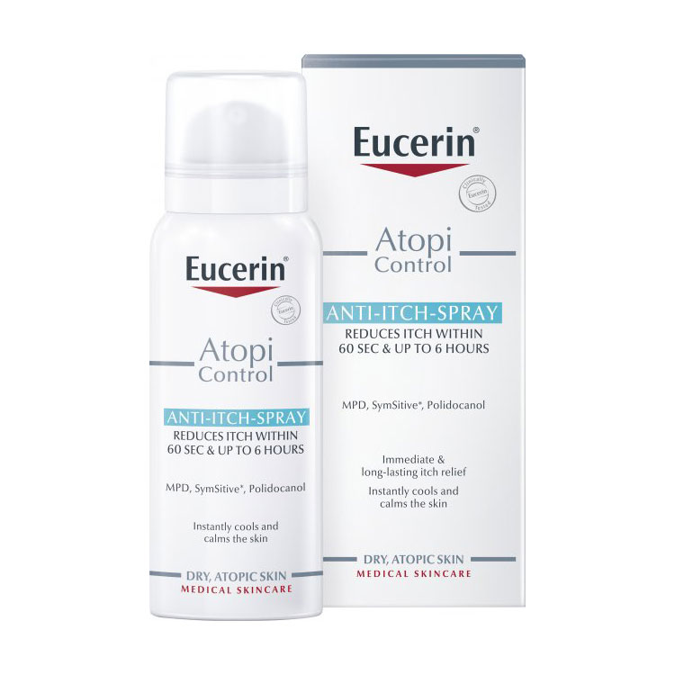 Спрей проти свербіння Eucerin AtopiControl Anti-Itching Spray 60 Sec & Up To 6H, 50 мл
Спрей проти свербіння Eucerin AtopiControl Anti-Itching Spray 60 Sec & Up To 6H, 50 мл