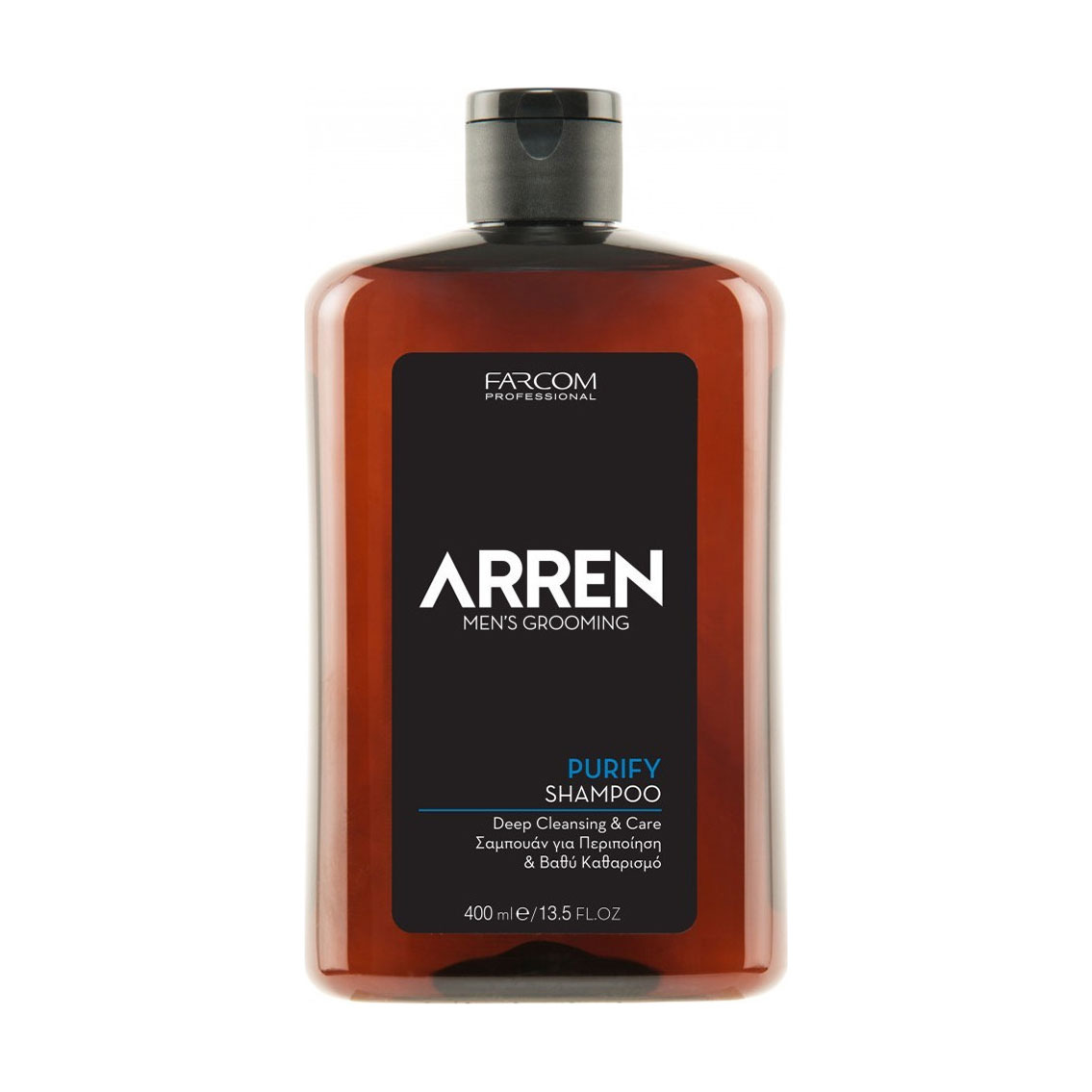 Чоловічий шампунь для волосся Arren Men’s Grooming Purify Shampoo глубоке очищення та догляд, 400 мл
Чоловічий шампунь для волосся Arren Men’s Grooming Purify Shampoo глубоке очищення та догляд, 400 мл