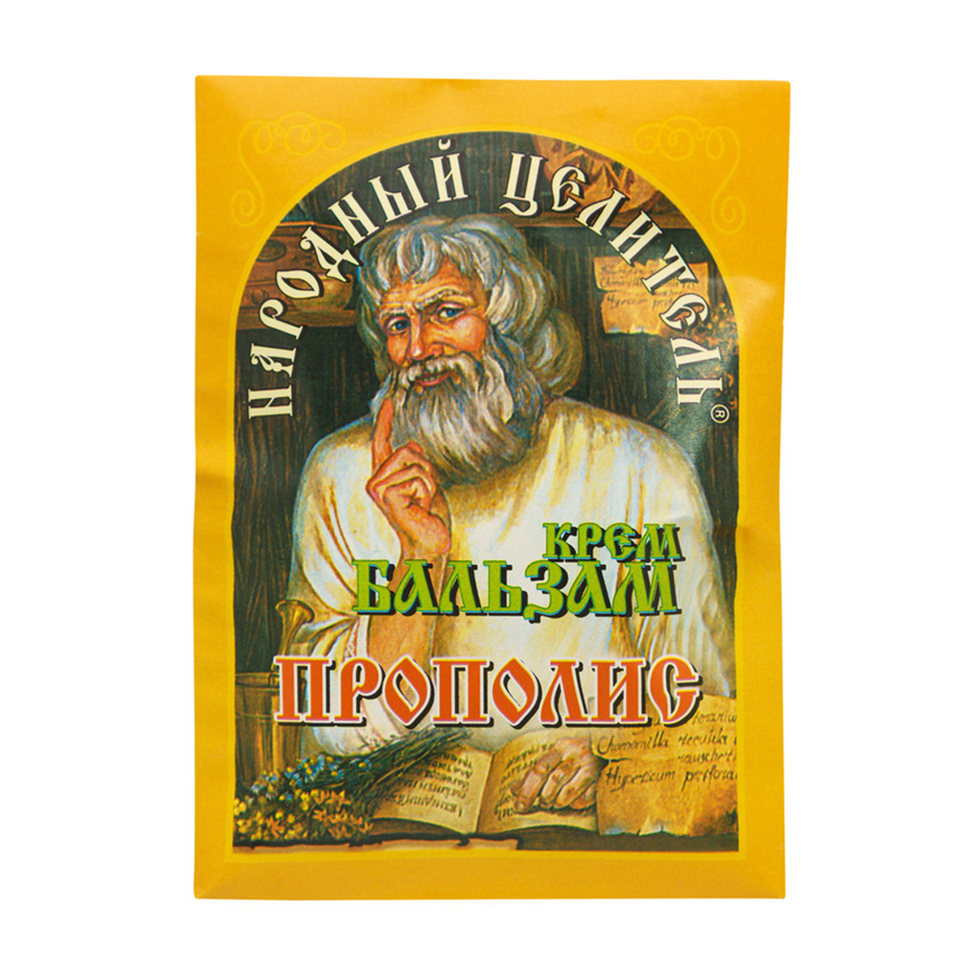 Крем-бальзам Народный Целитель Прополіс, 10 г
Крем-бальзам Народный Целитель Прополіс, 10 г