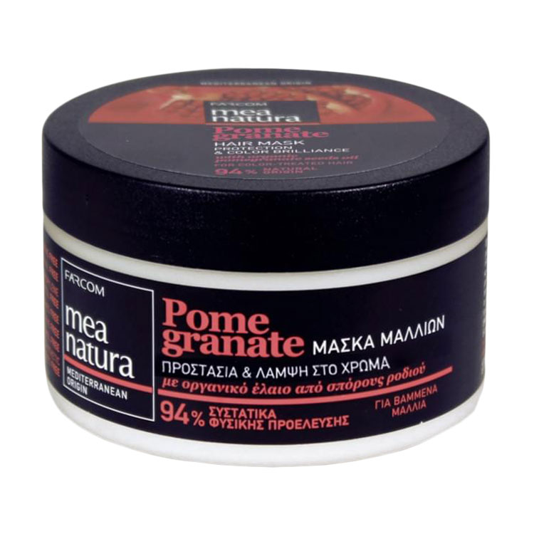 Маска Mea Natura Pomegranate Hair Mask Protection & Color Brilliance для фарбованого волосся, з органічною олією гранатових кісточок, 250 мл
Маска Mea Natura Pomegranate Hair Mask Protection & Color Brilliance для фарбованого волосся, з органічною олією гранатових кісточок, 250 мл