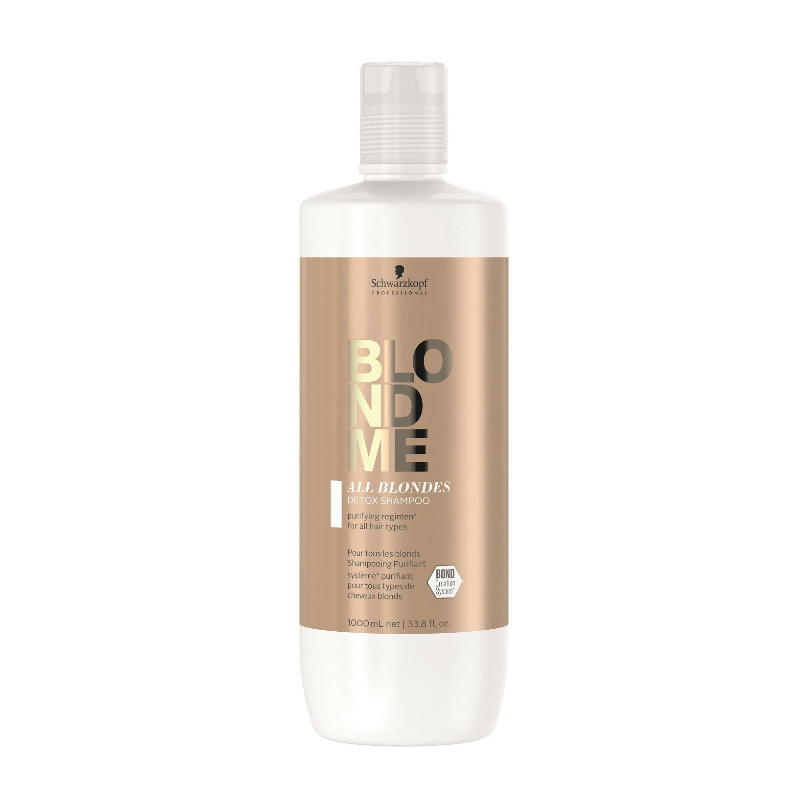 Детокс-шампунь Schwarzkopf Professional Blondme All Blondes Detox Shampoo, для всіх типів волосся, 1 л
Детокс-шампунь Schwarzkopf Professional Blondme All Blondes Detox Shampoo, для всіх типів волосся, 1 л