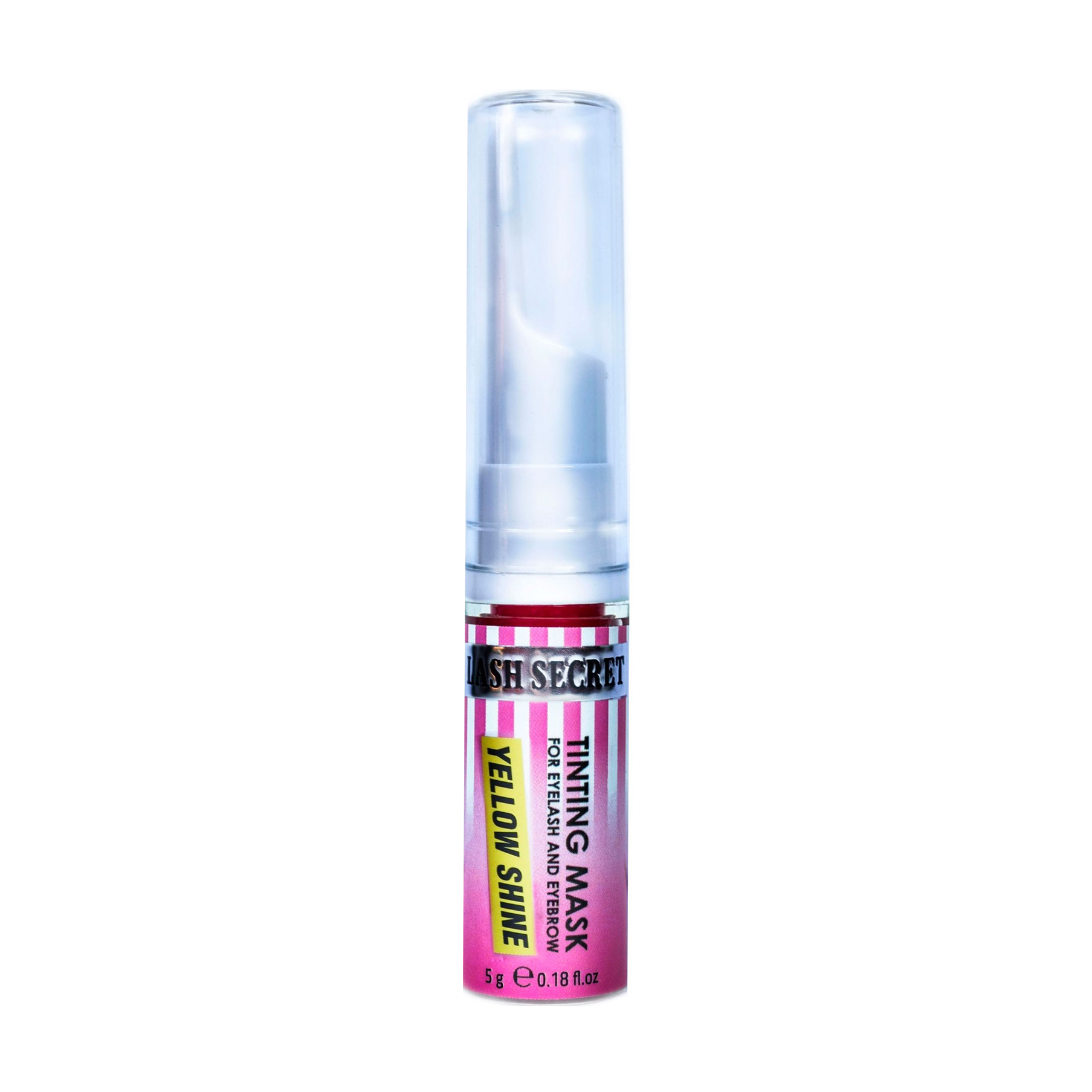 Тонувальна маска для брів та вій Lash Secret Tinting Mask for Eyelashing and Eyebrow Yellow Shine, 5 мл
Тонувальна маска для брів та вій Lash Secret Tinting Mask for Eyelashing and Eyebrow Yellow Shine, 5 мл