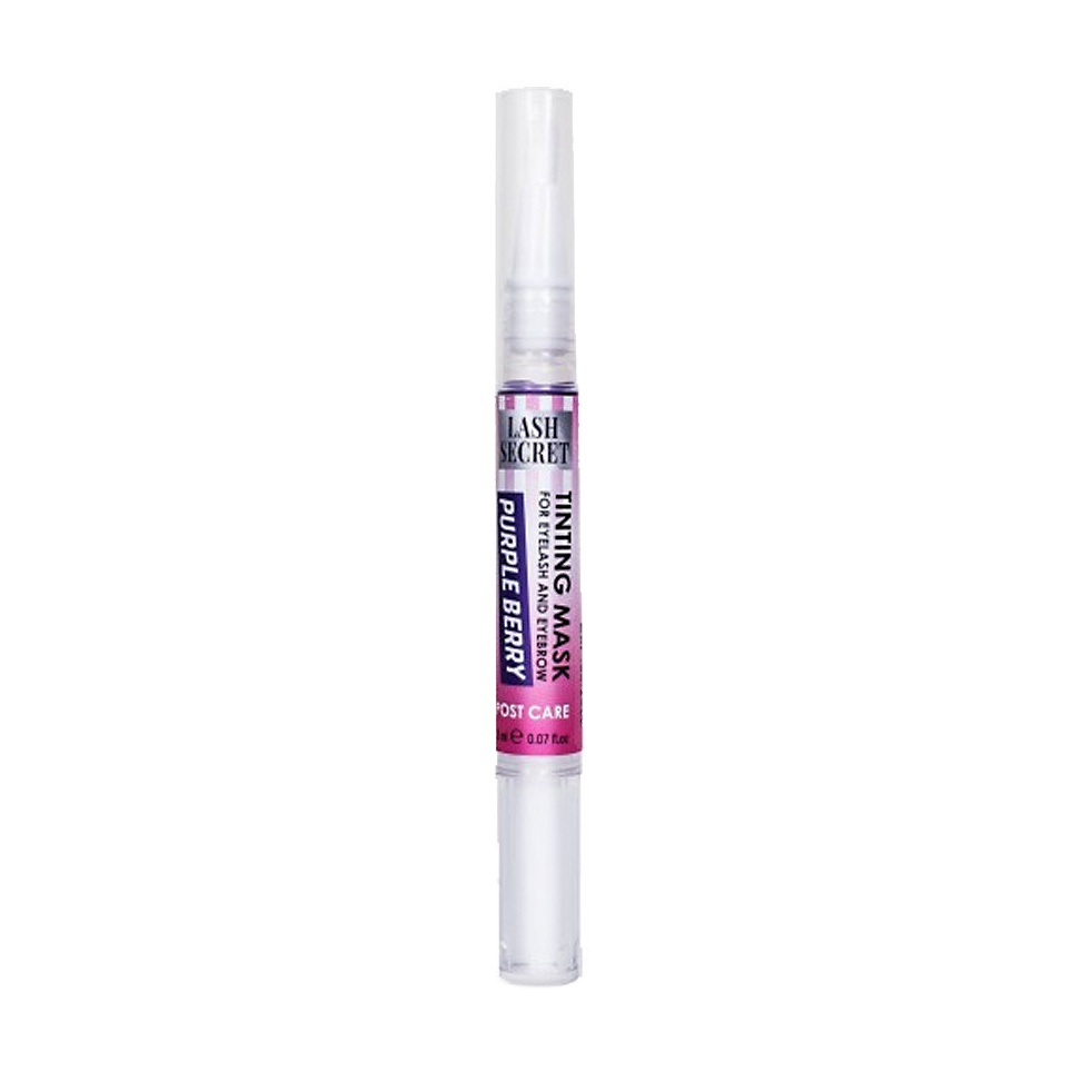 Тонувальна маска для брів та вій Lash Secret Post Care Tinting Mask for Eyelashing and Eyebrow Purple Berry, 2 мл
Тонувальна маска для брів та вій Lash Secret Post Care Tinting Mask for Eyelashing and Eyebrow Purple Berry, 2 мл